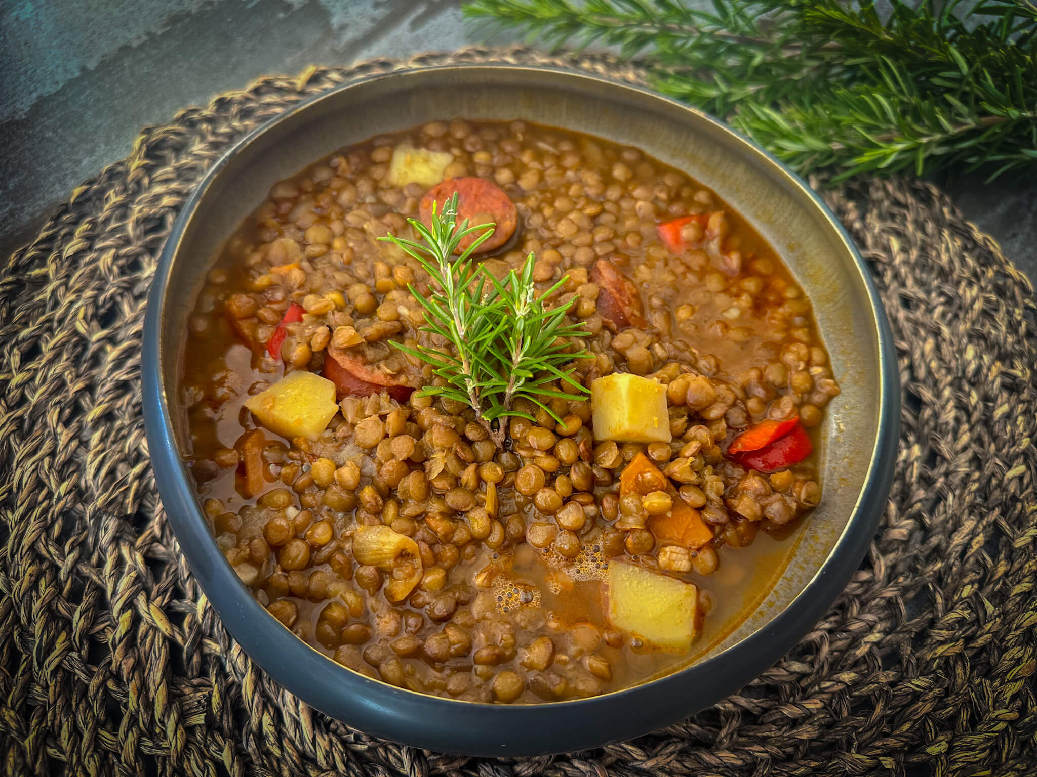 Lentil stews in spain
