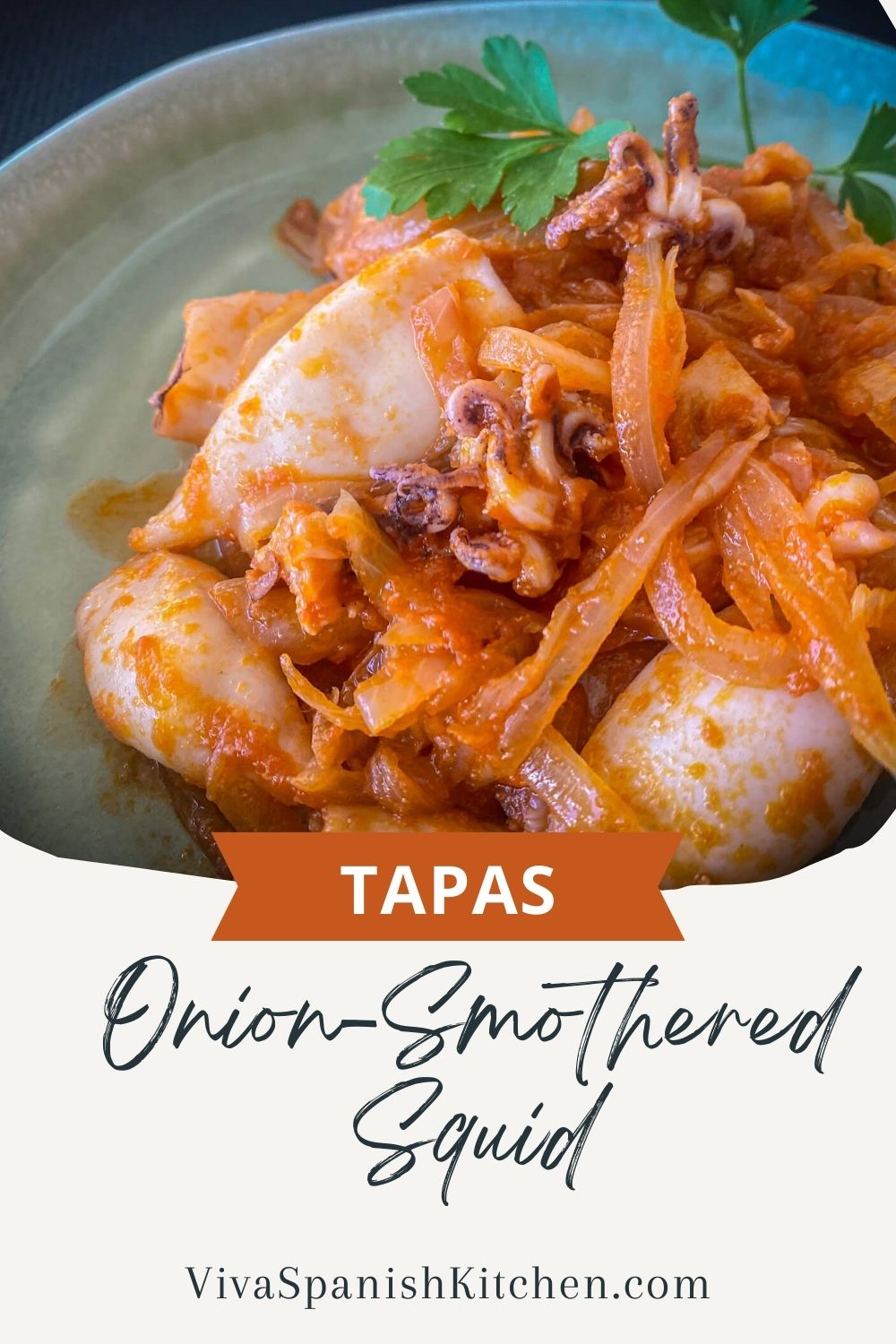 Squid with onions recipe