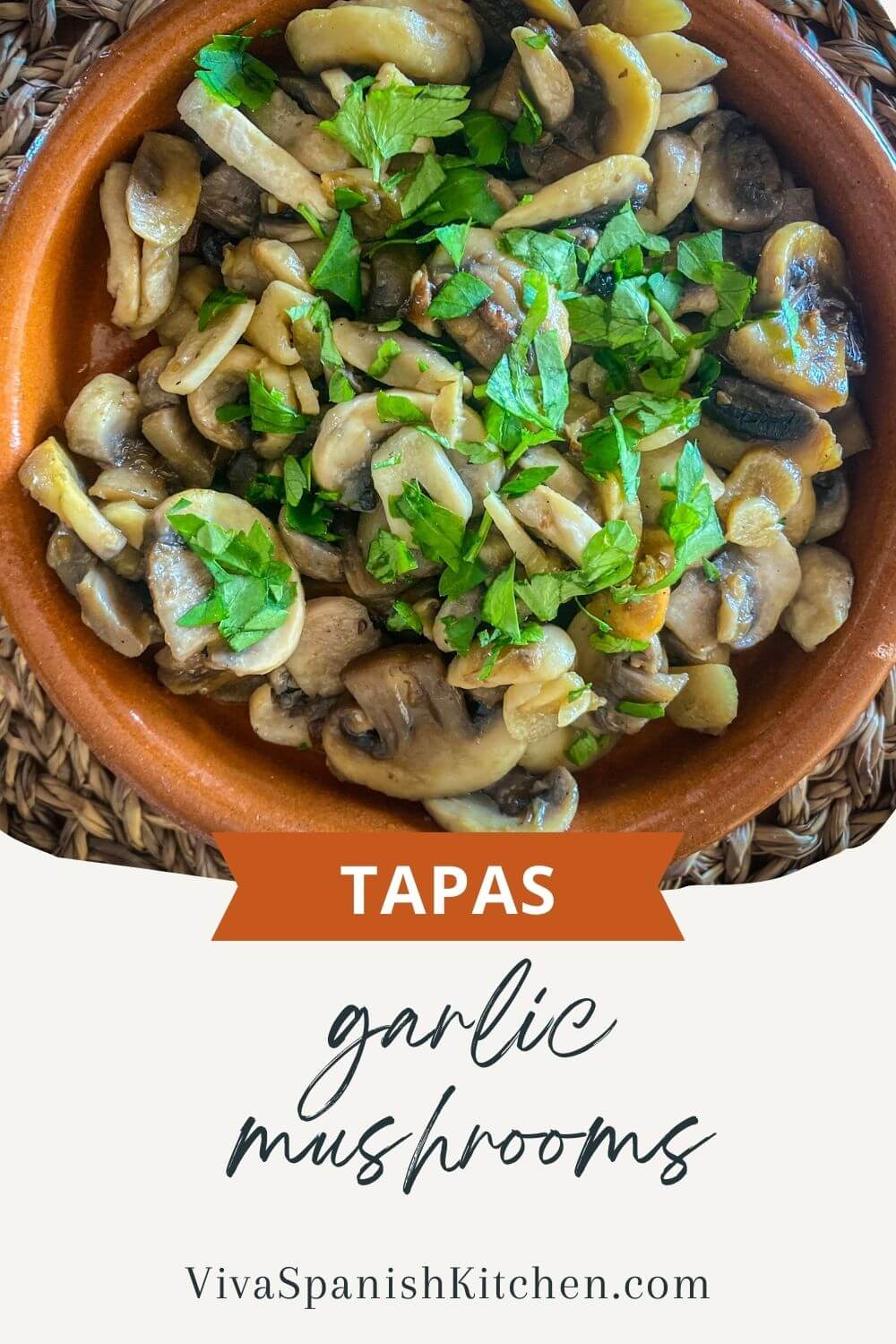 Garlic mushrooms recipe