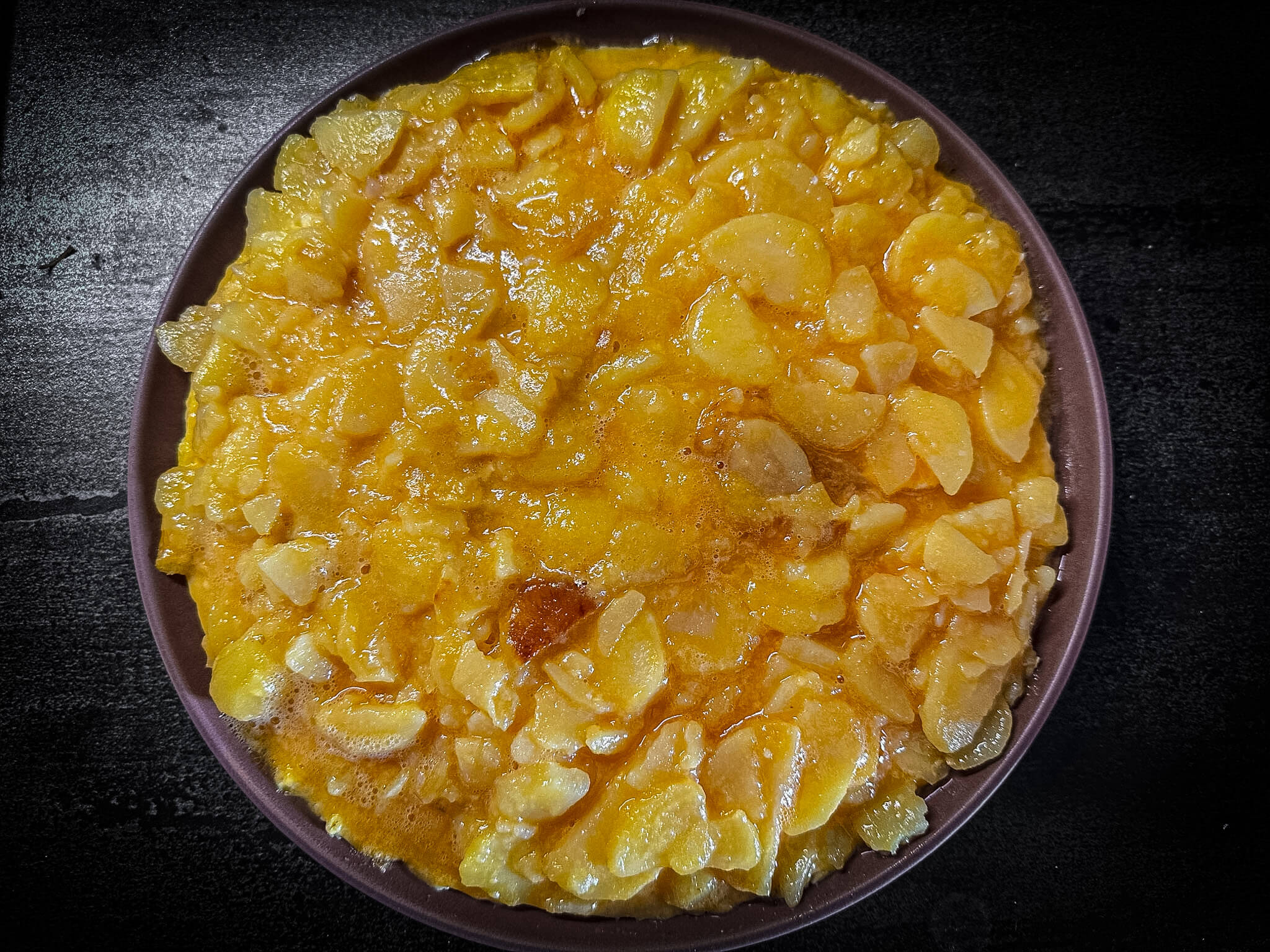 Spanish Omelette flip