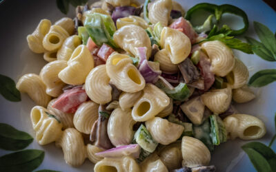 My Family’s Spanish-Style Pasta Salad Inspired by Mediterranean Home Cooking