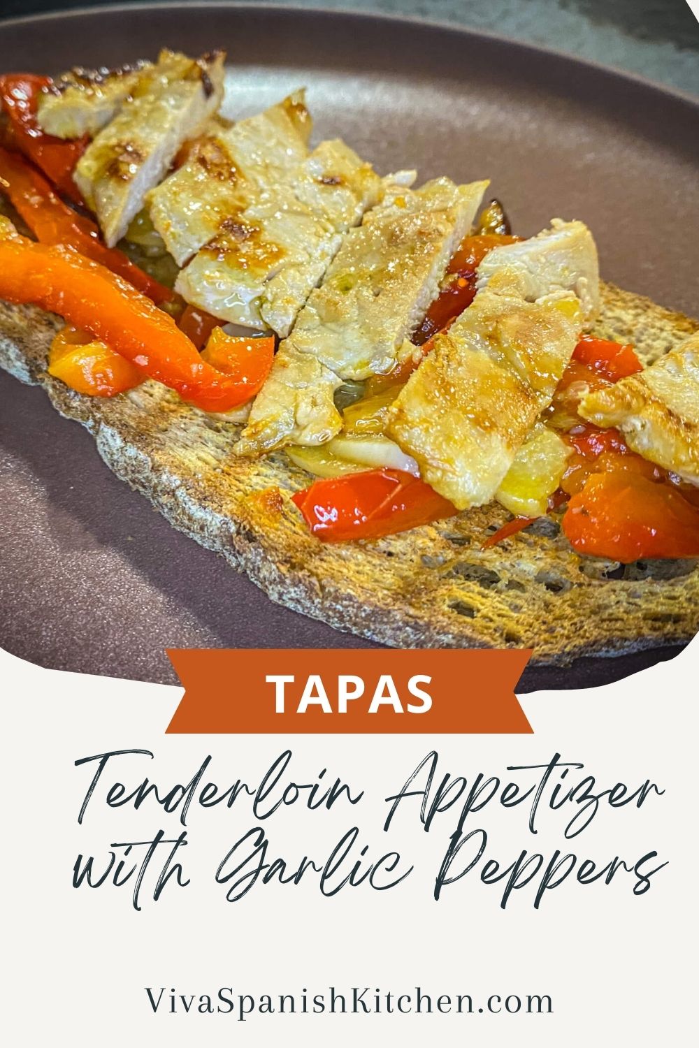 Spanish appetizer toast recipe