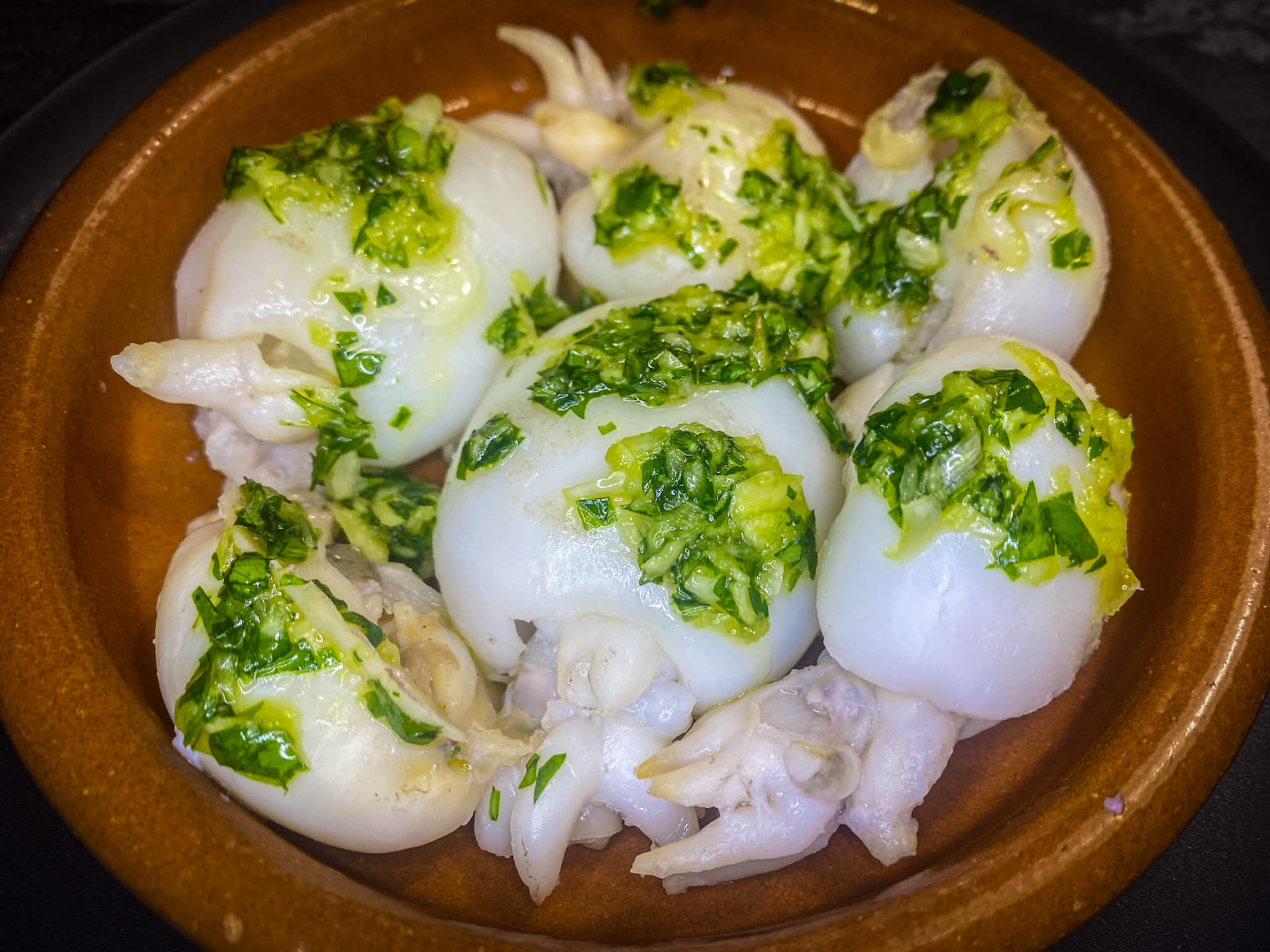 Cuttlefish en salsa verde