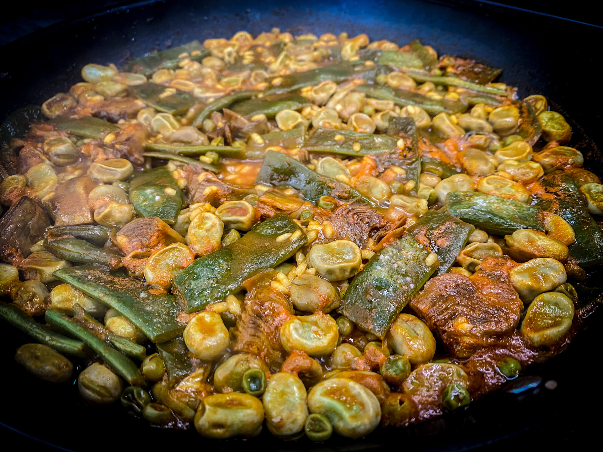 Veggie paella recipe from spain