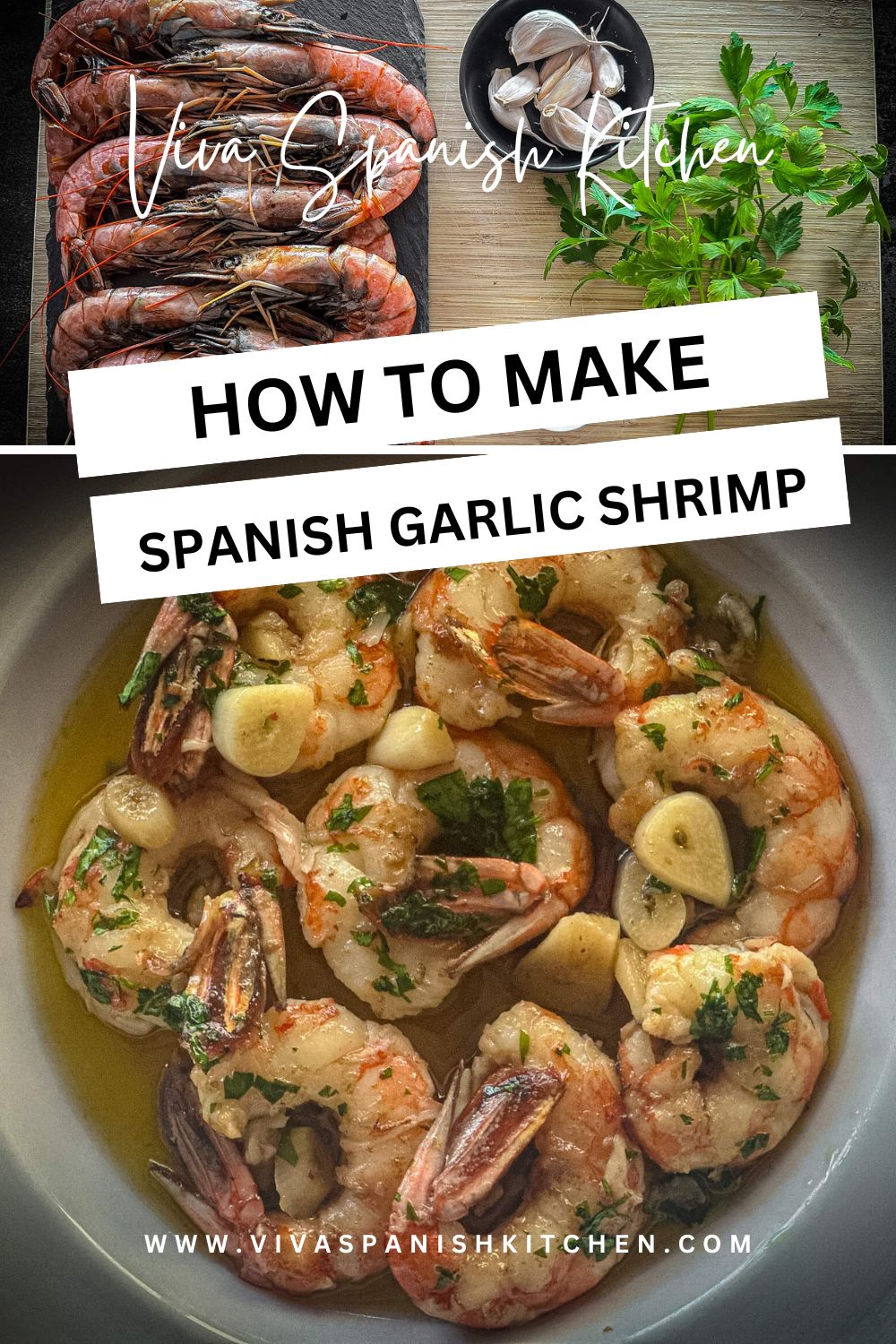 PINTEREST 1 Spanish Garlic Shrimp