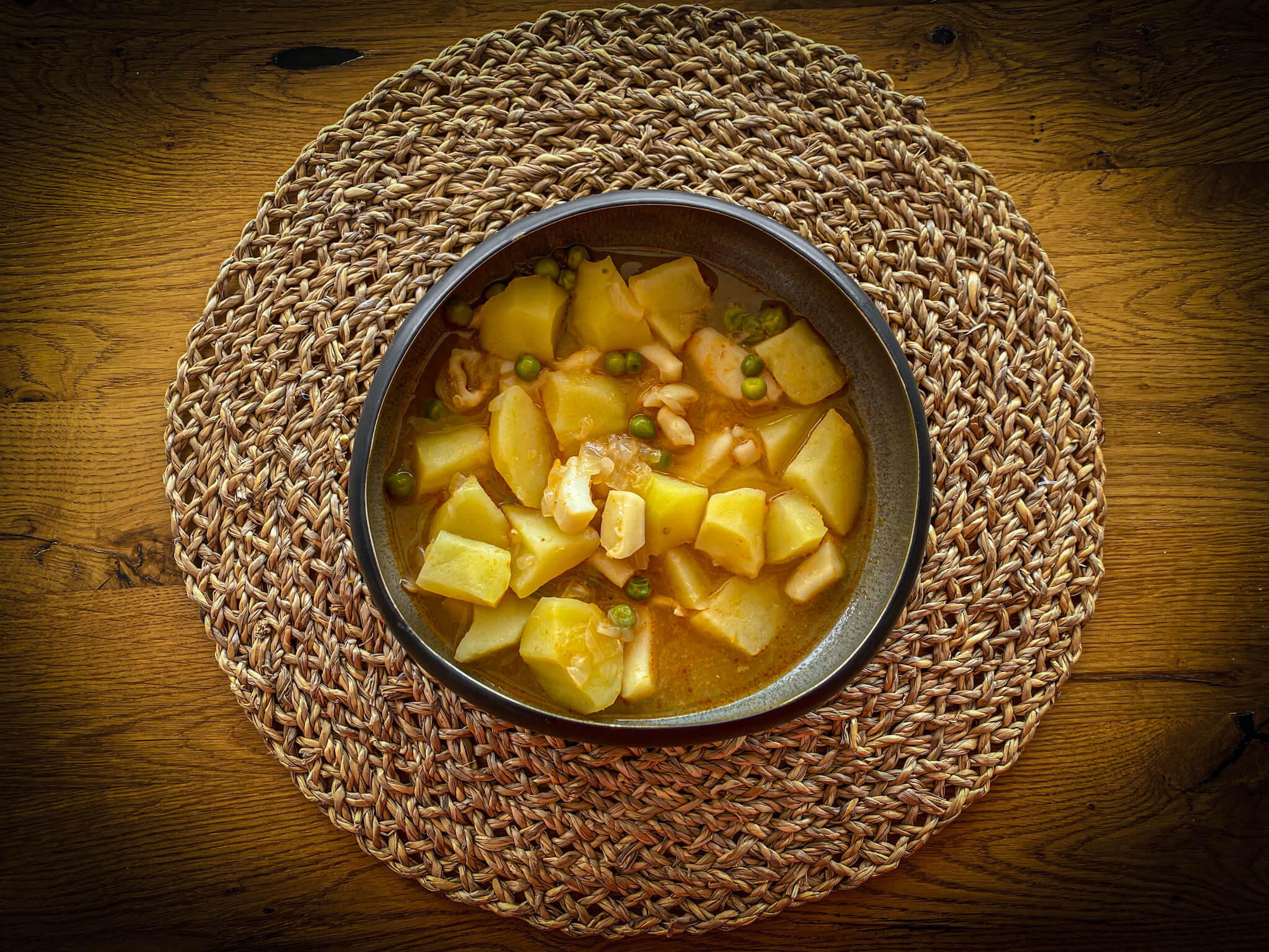 cuttlefish potato stew in Spain recipe