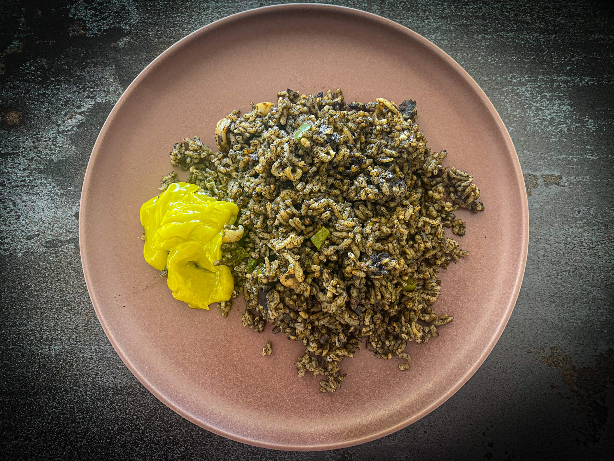 Spanish back rice recipe traditional dish