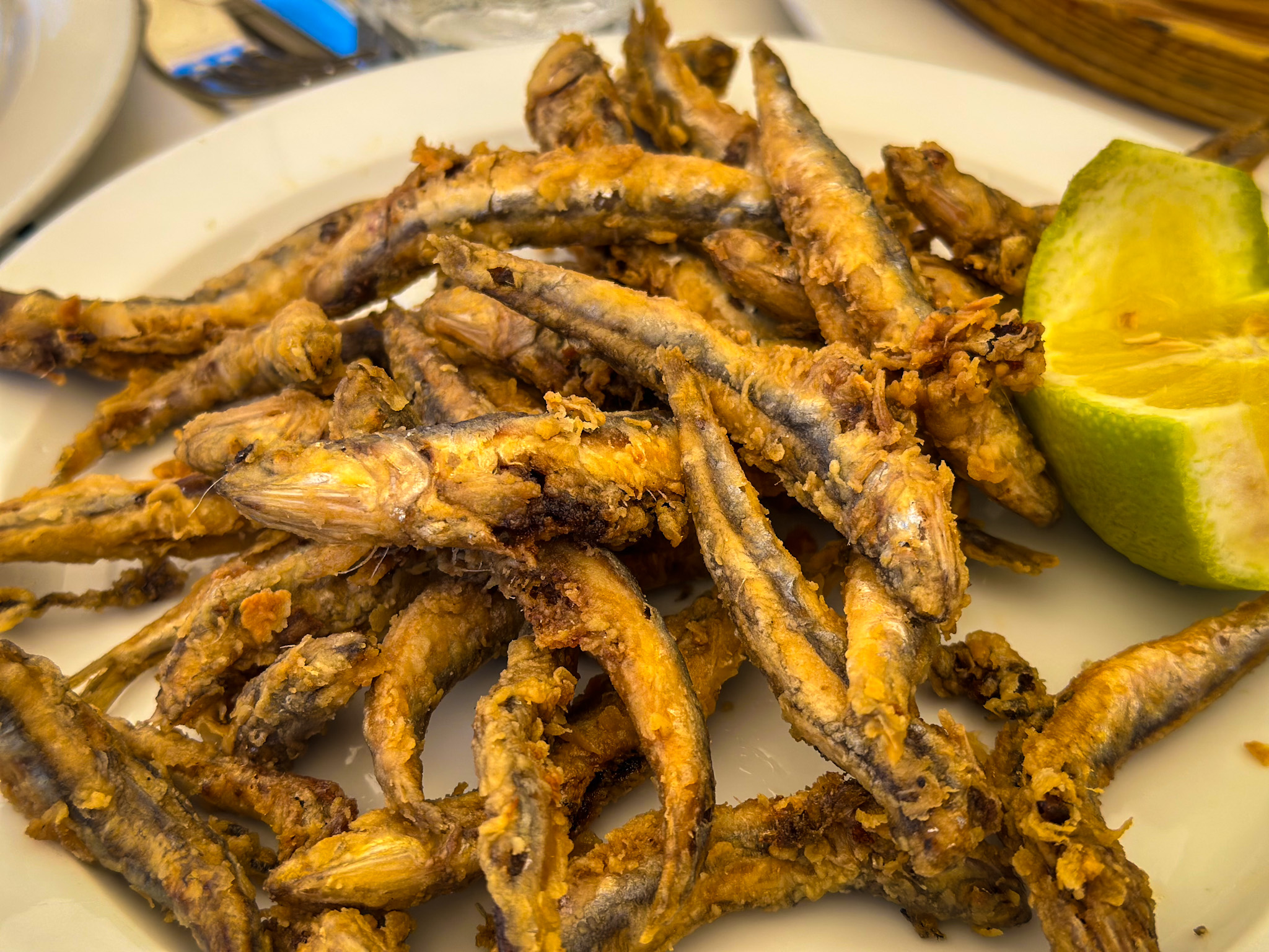Boquerones fritos