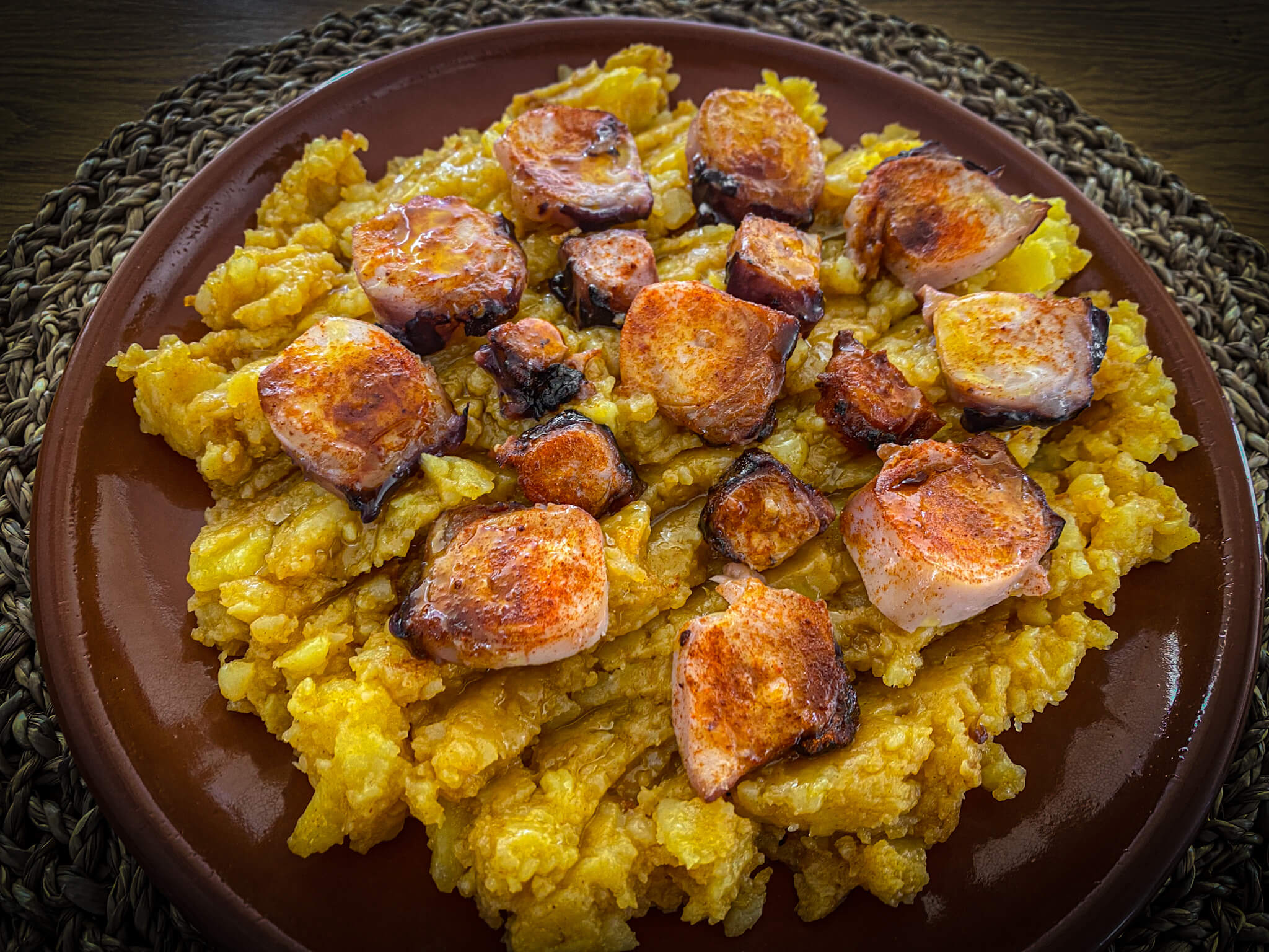 pulpo gallega con patatas revolconas pilgrim's octopus