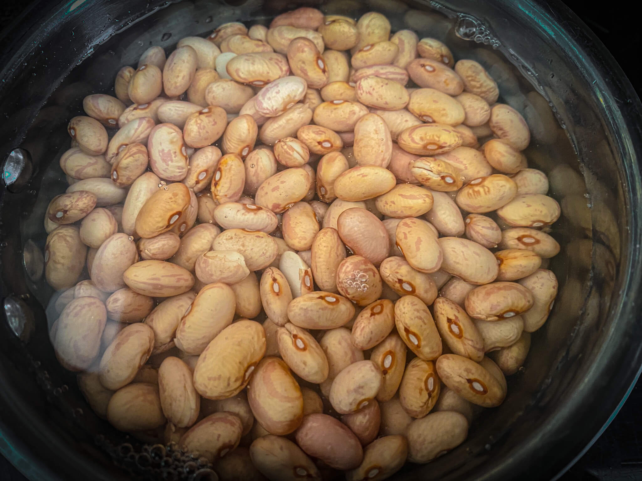 Alubias rojas con calabaza beans