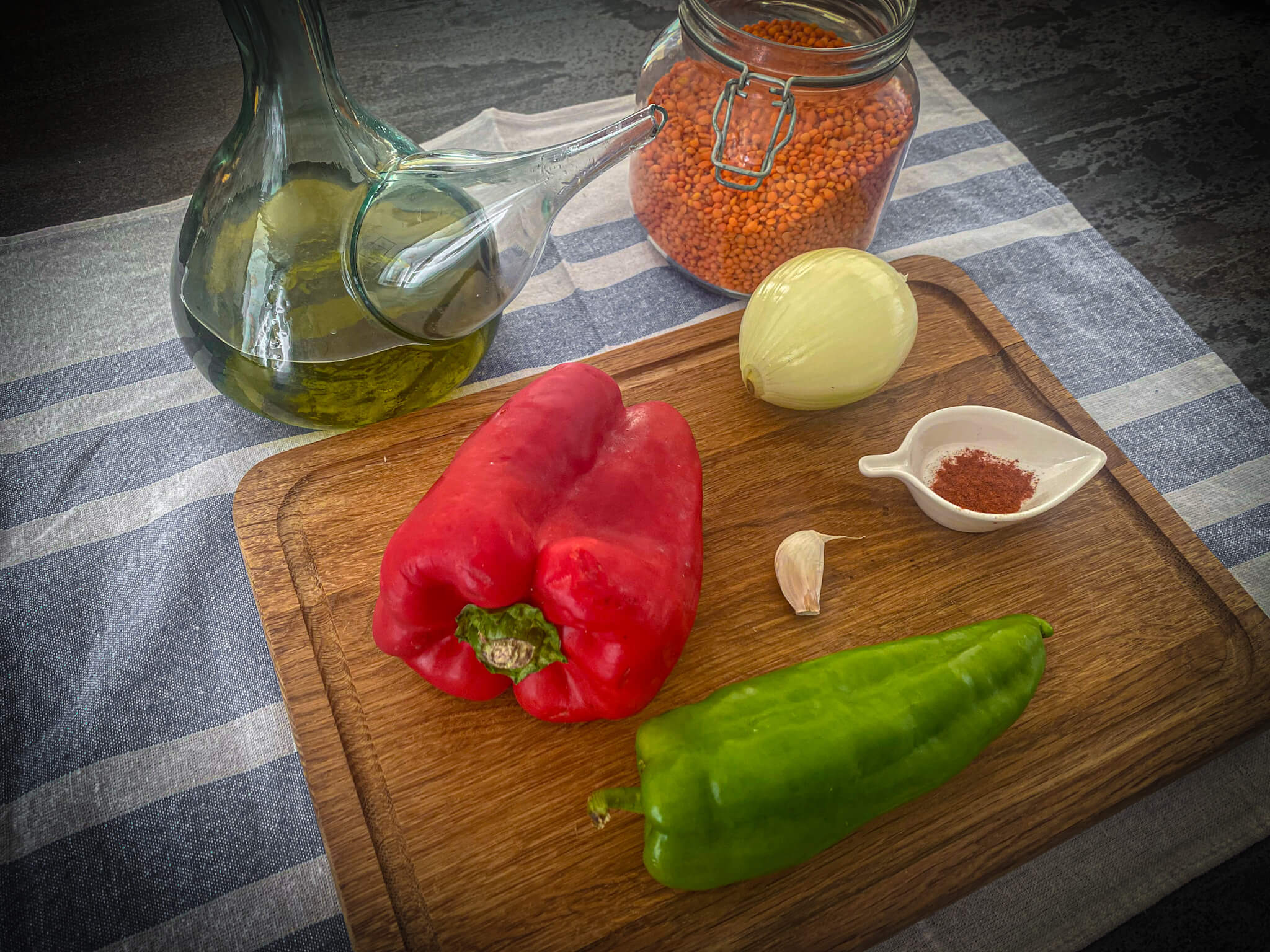 Cuttlefish and Red Lentil ingredients 1