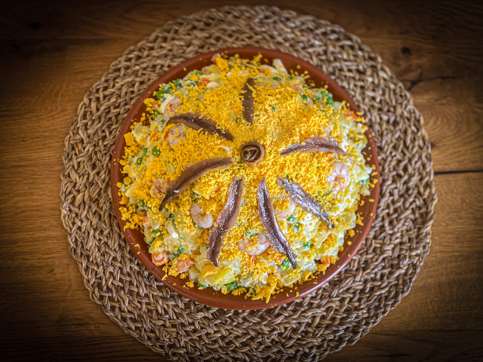 Ensaladilla rusa española Spanish ensaladilla rusa