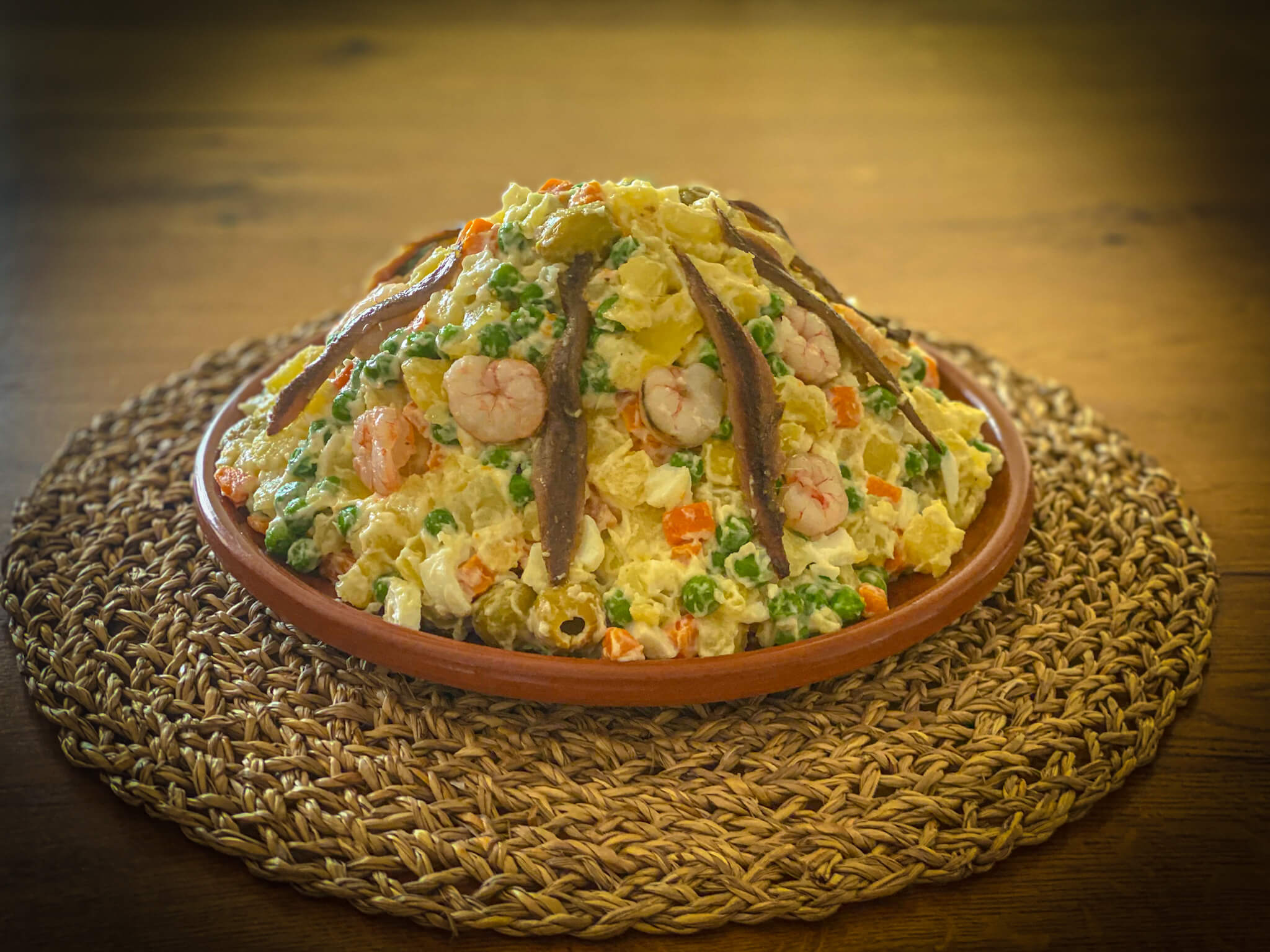 Ensaladilla Rusa Spanish style homemade