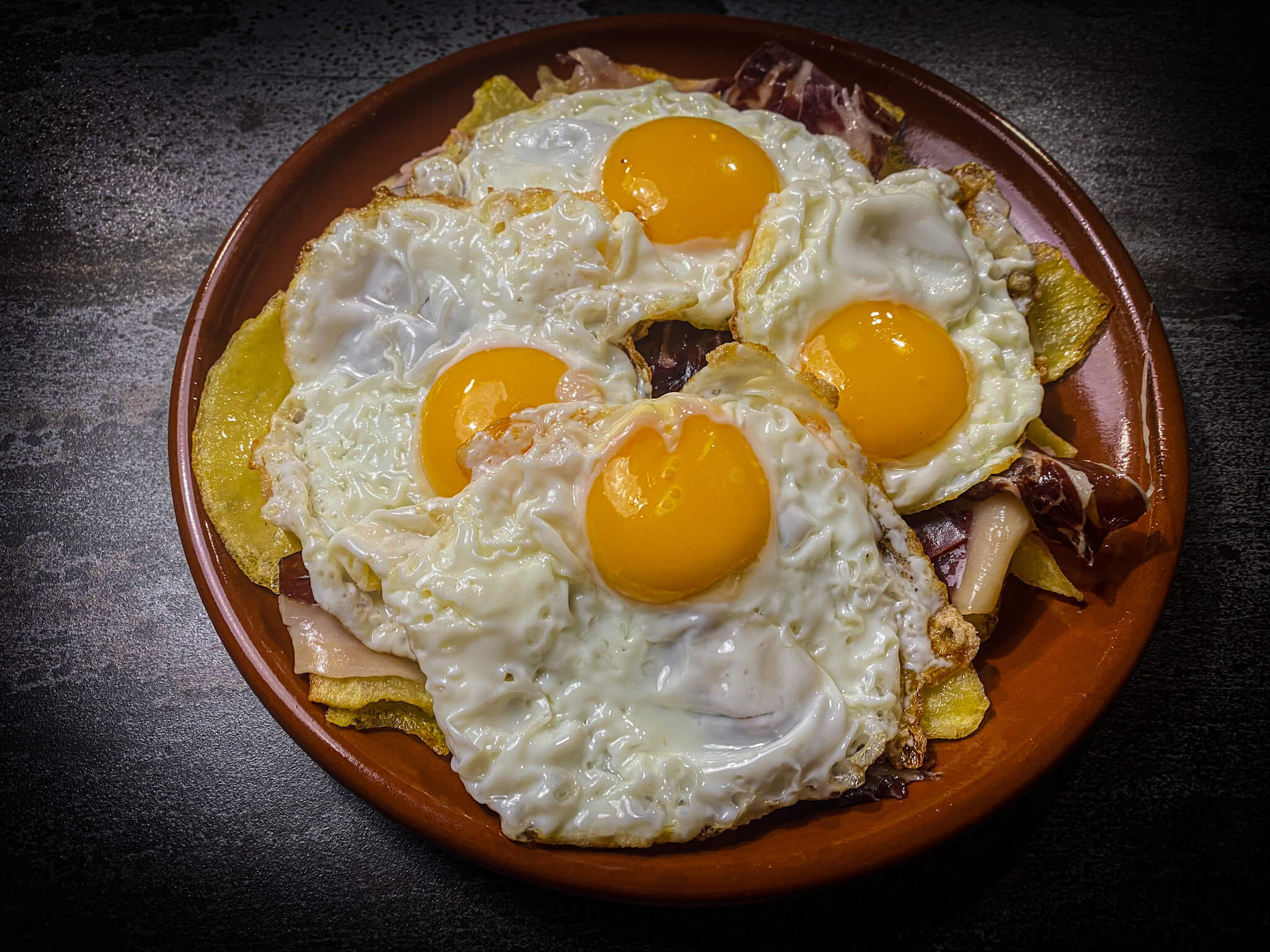 Broken eggs add eggs