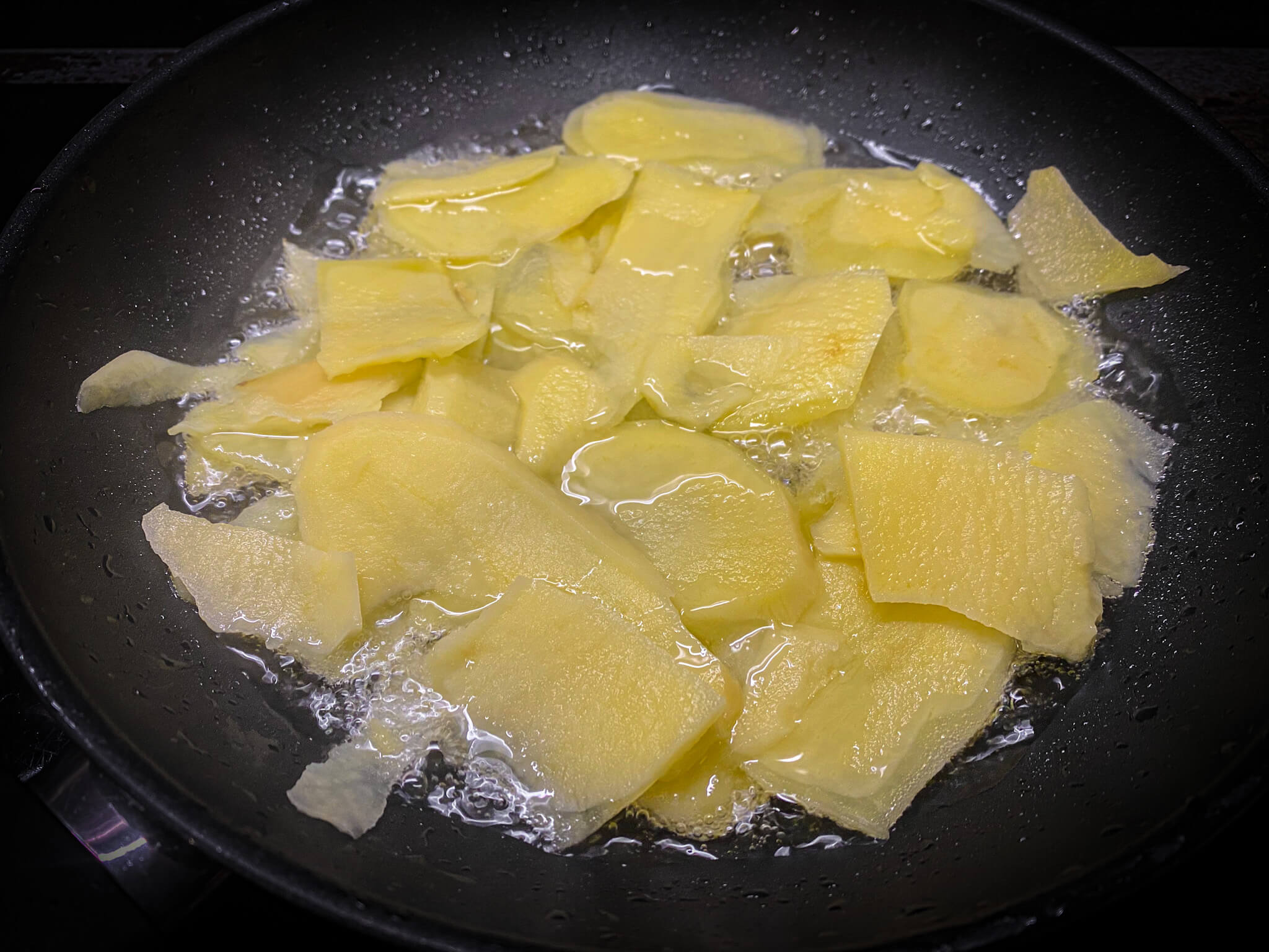 Broken eggs potatoes 2