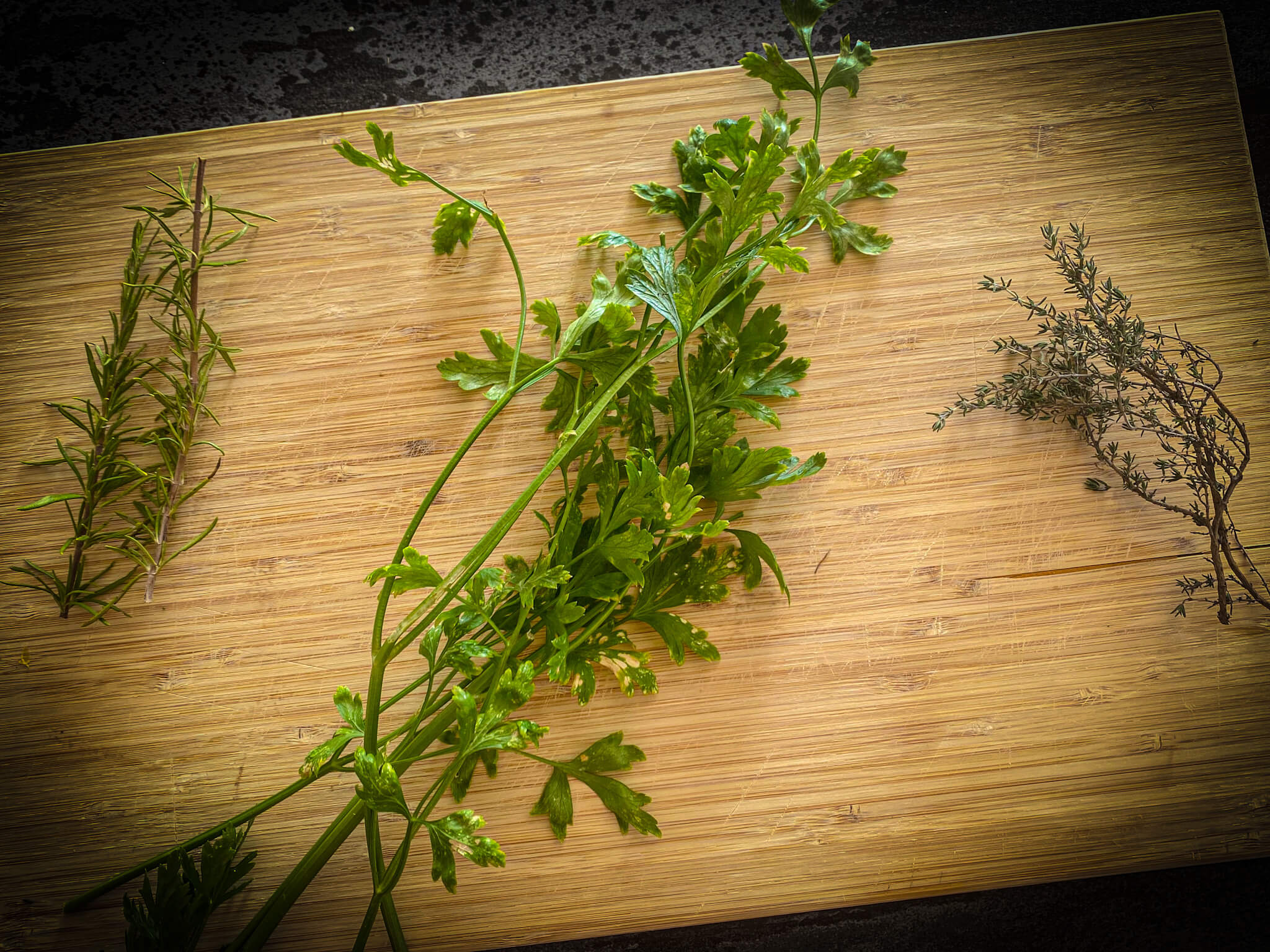 Mediterranean Chicken herbs