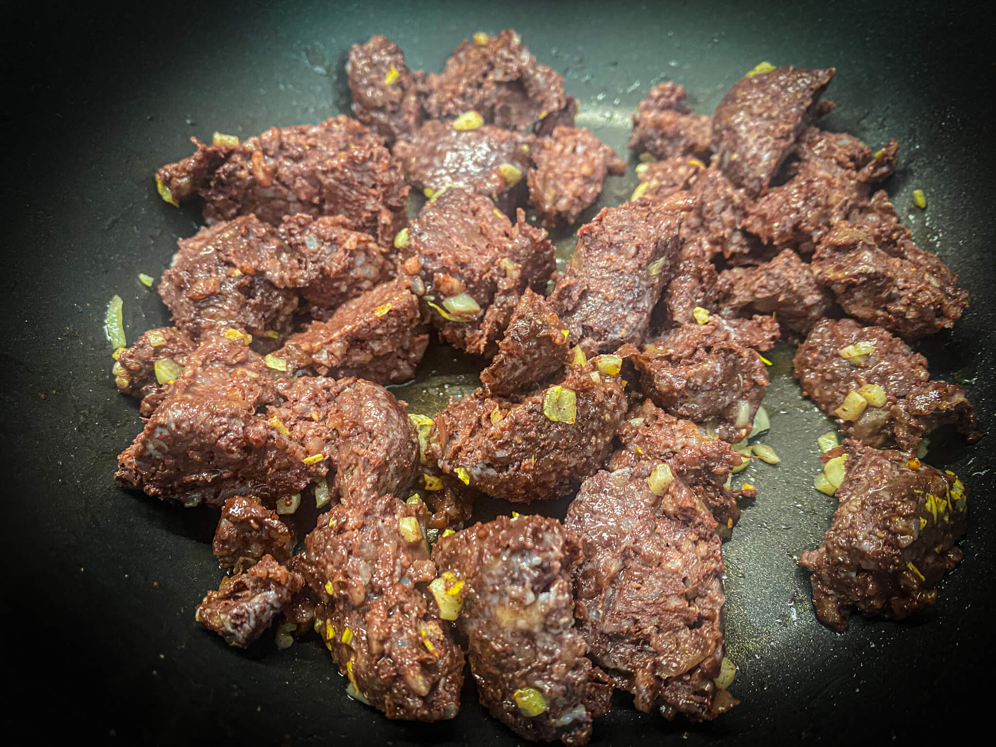 Patatas enmascaradas sofrito 3