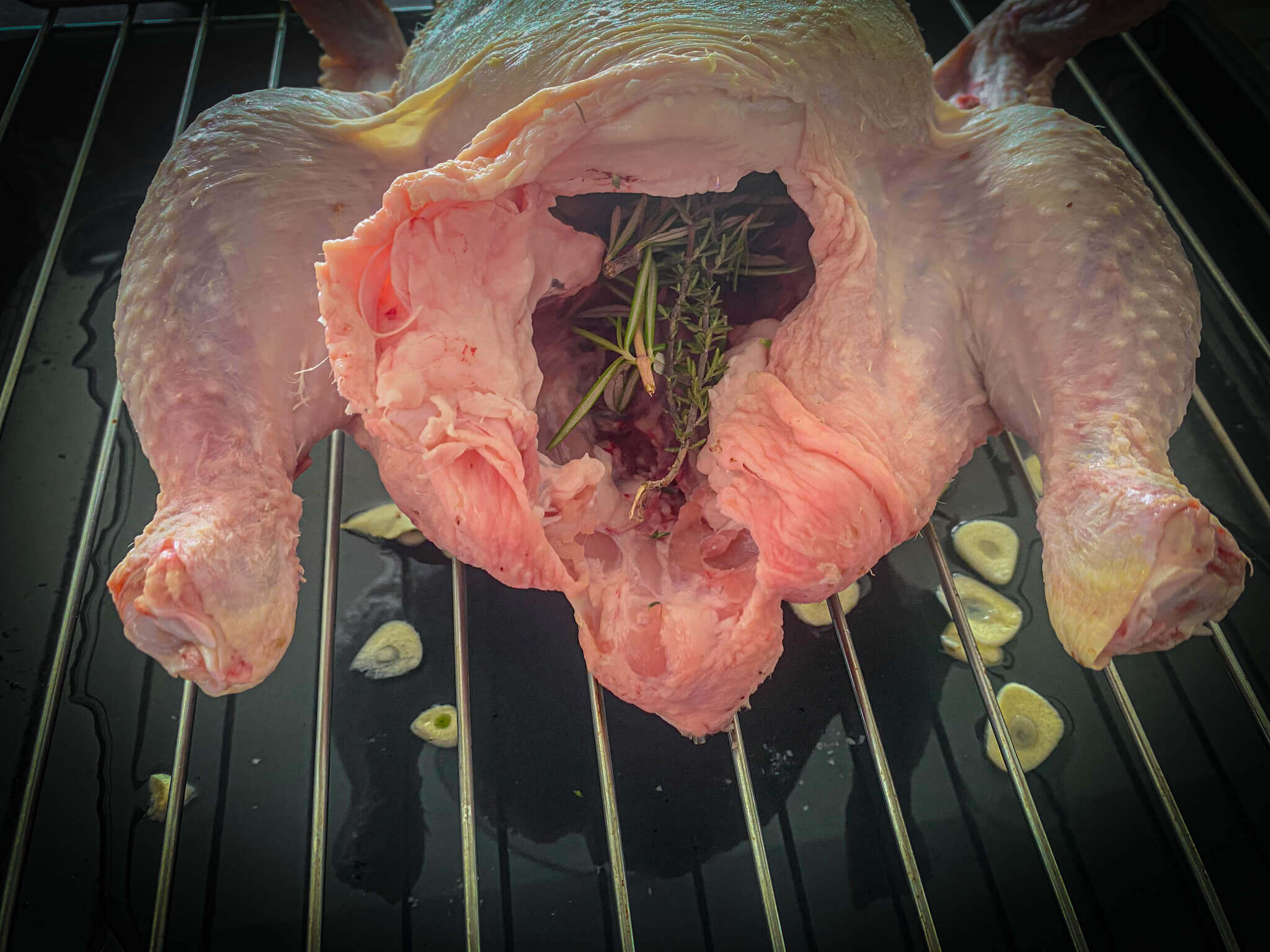 Pollo al ast preparation 2