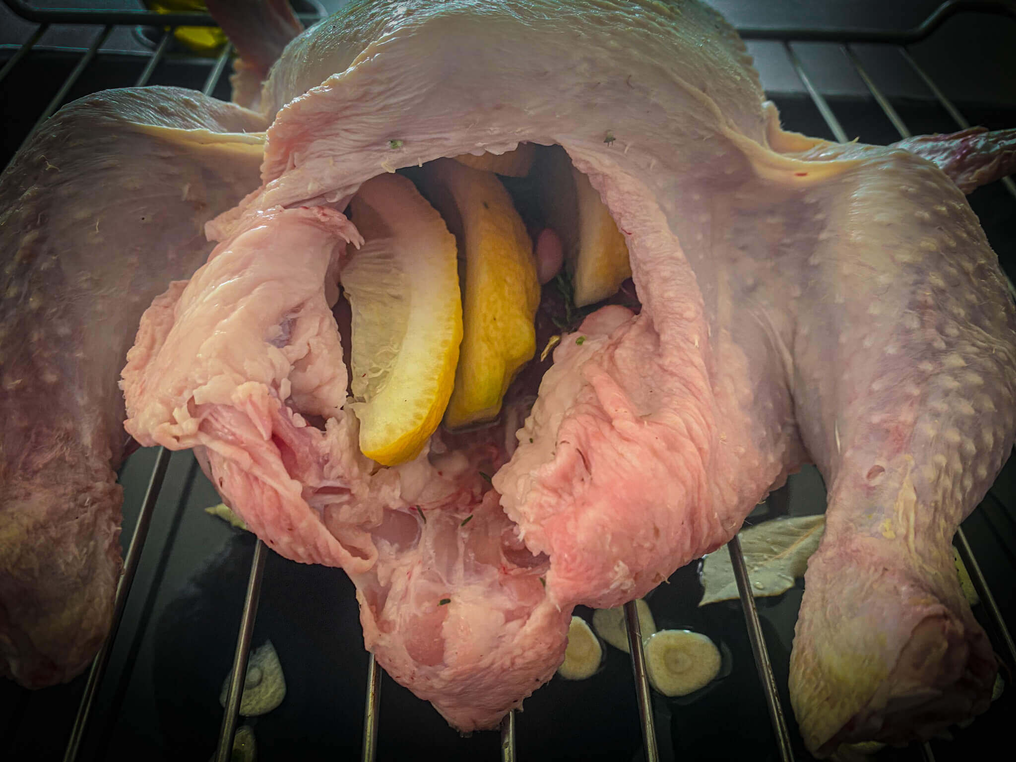 Pollo al ast preparation 3