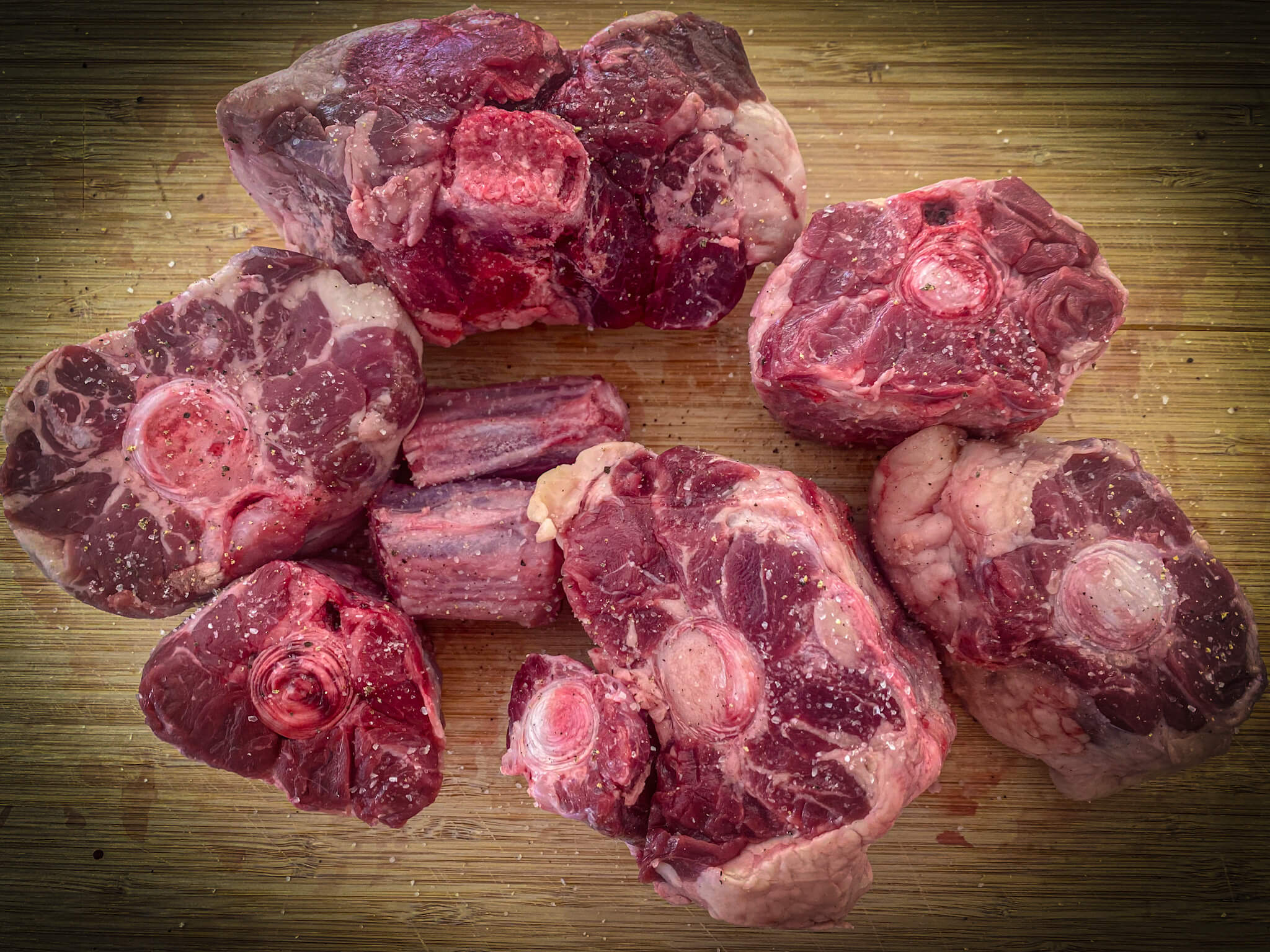 Rabo de toro cordobesa ingredients meat satpepper