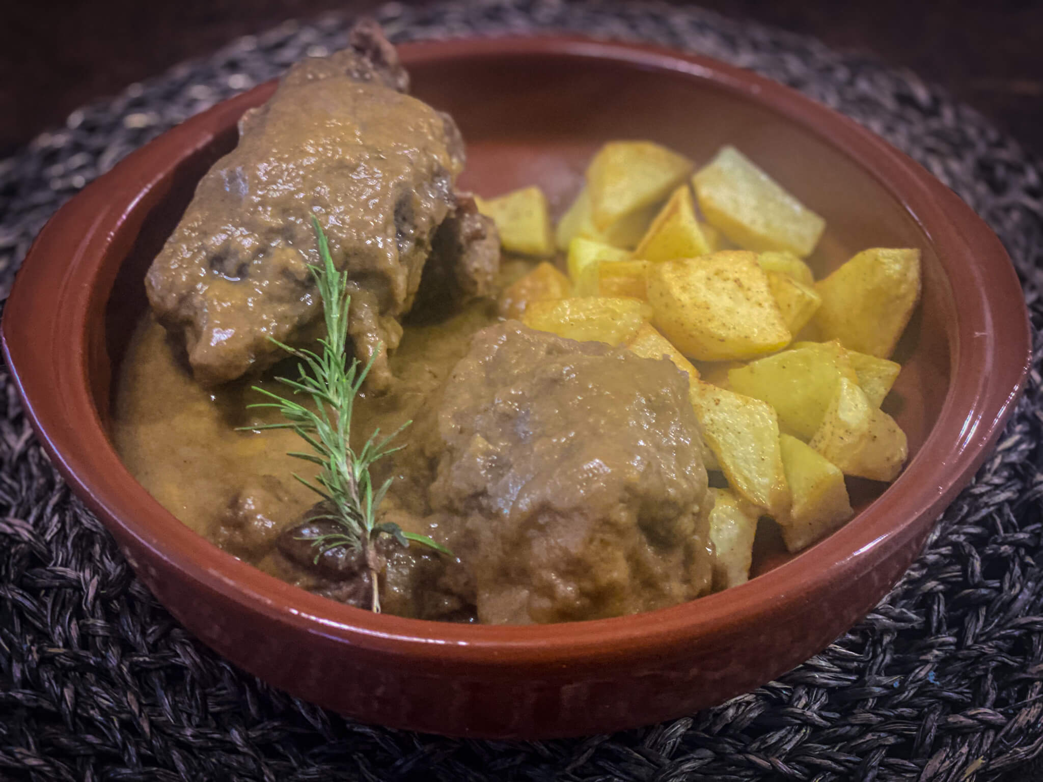 Rabo de toro cordobesa plate -1