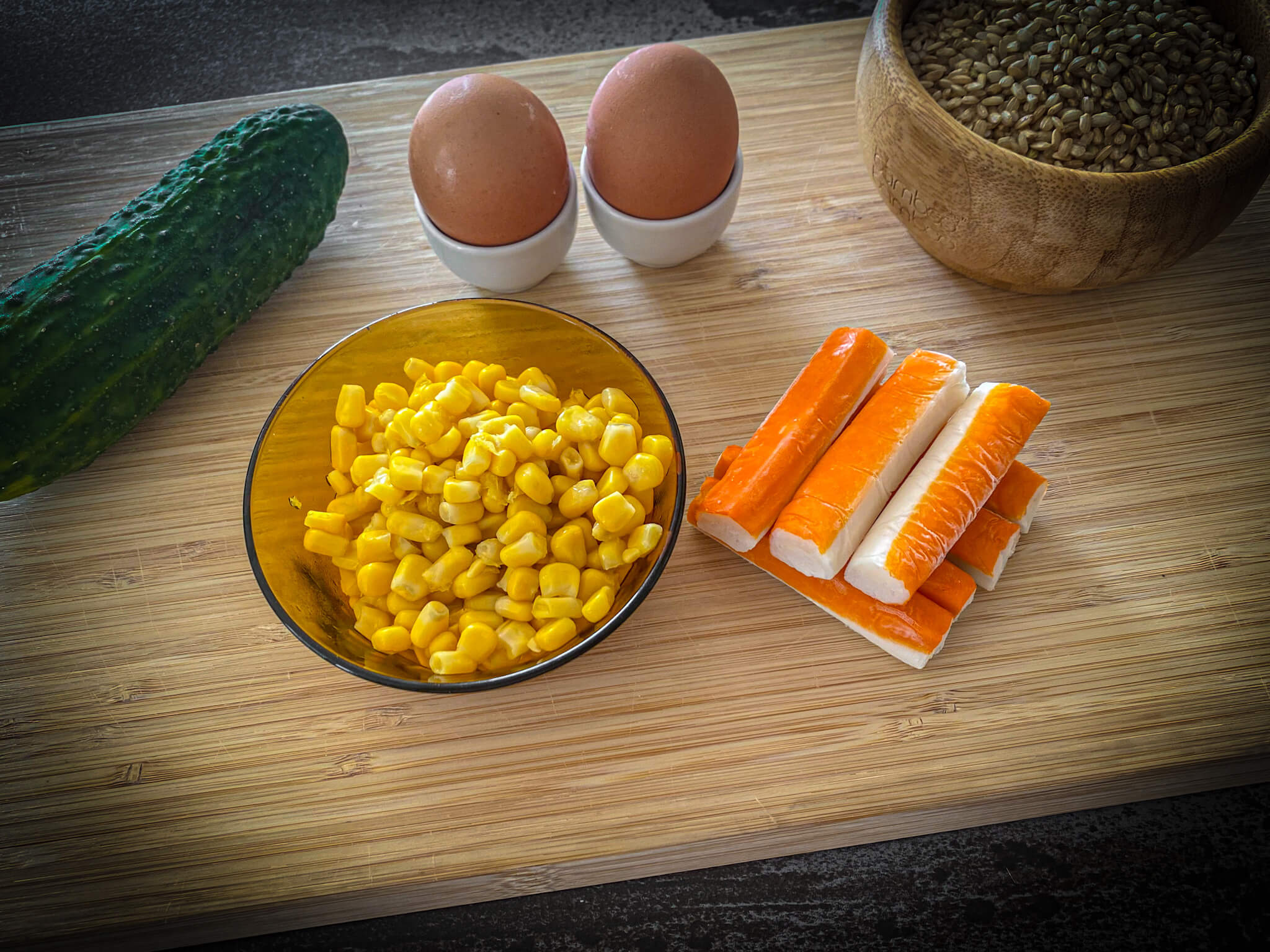Rice Salad Ingredients