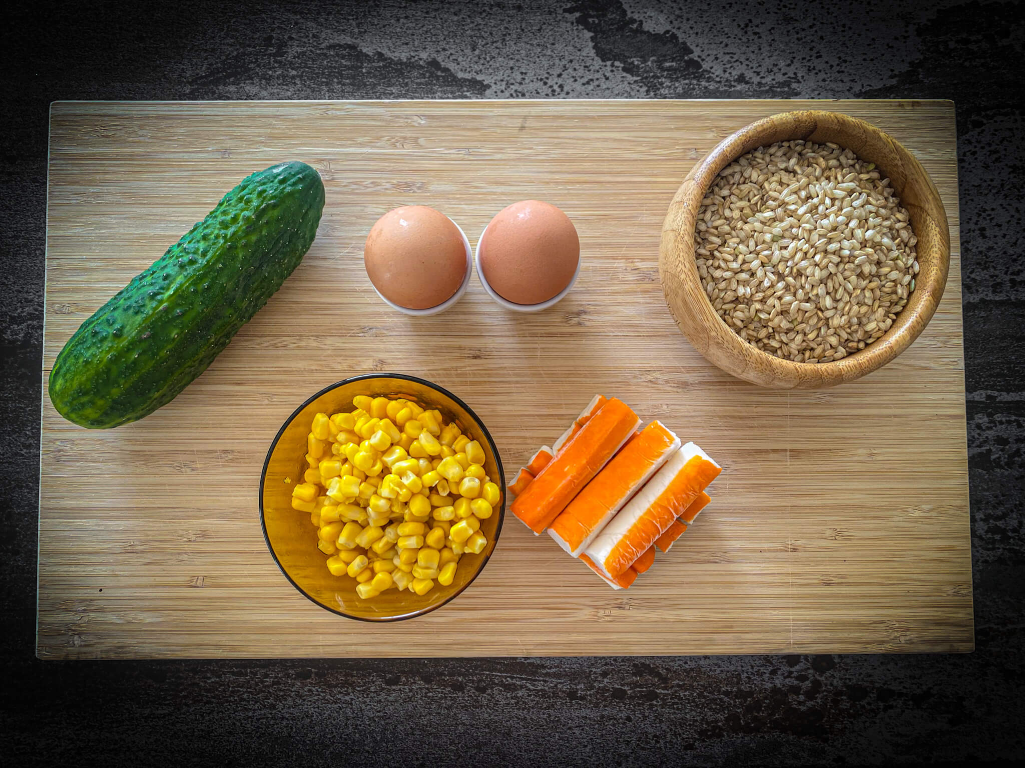 Rice Salad ingredients 2