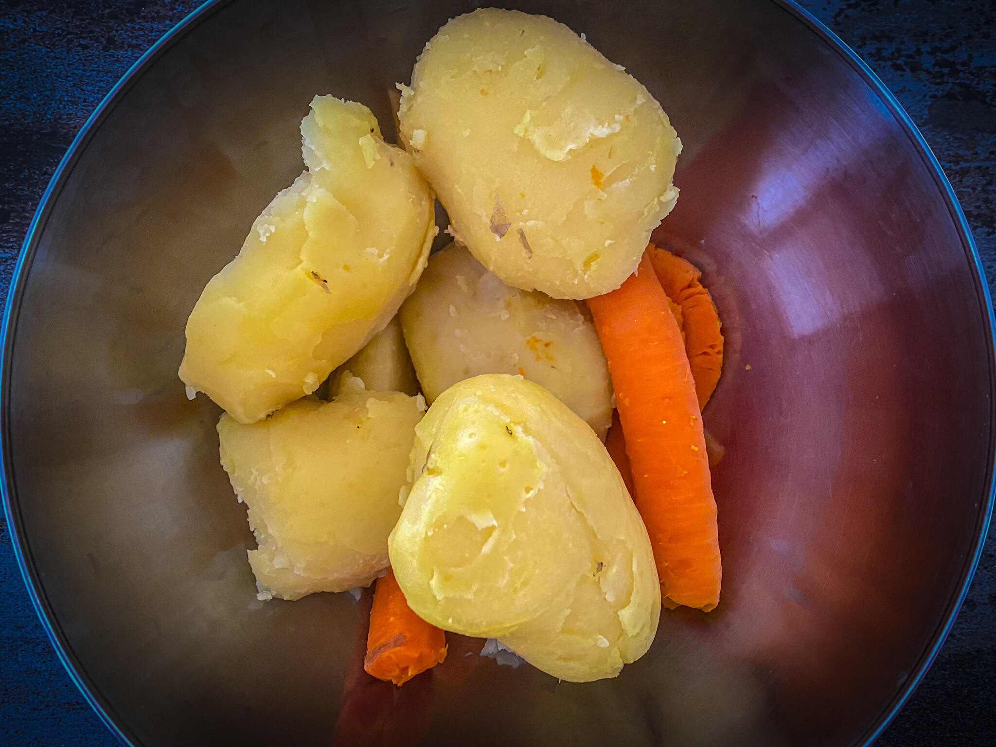 Ensaladilla rusa vegetables