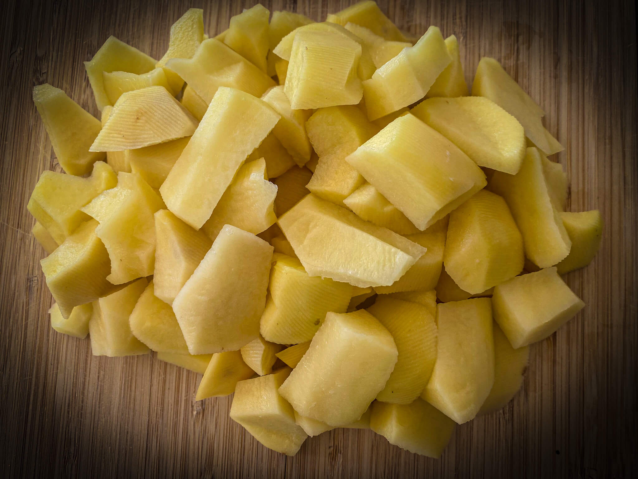 All i Pebre Stew cracking potatoes
