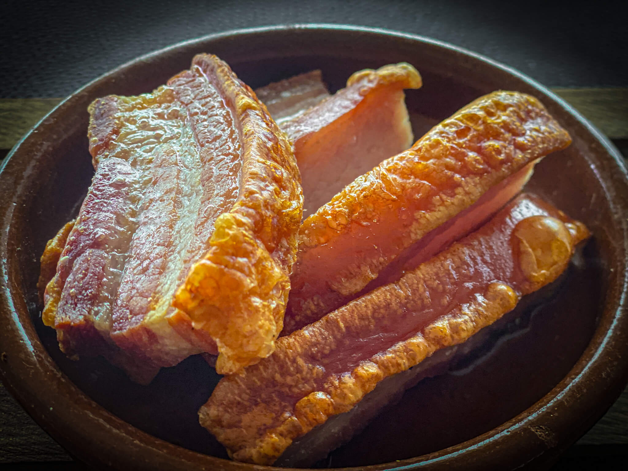 Authentic Spanish Torrezno tapa share
