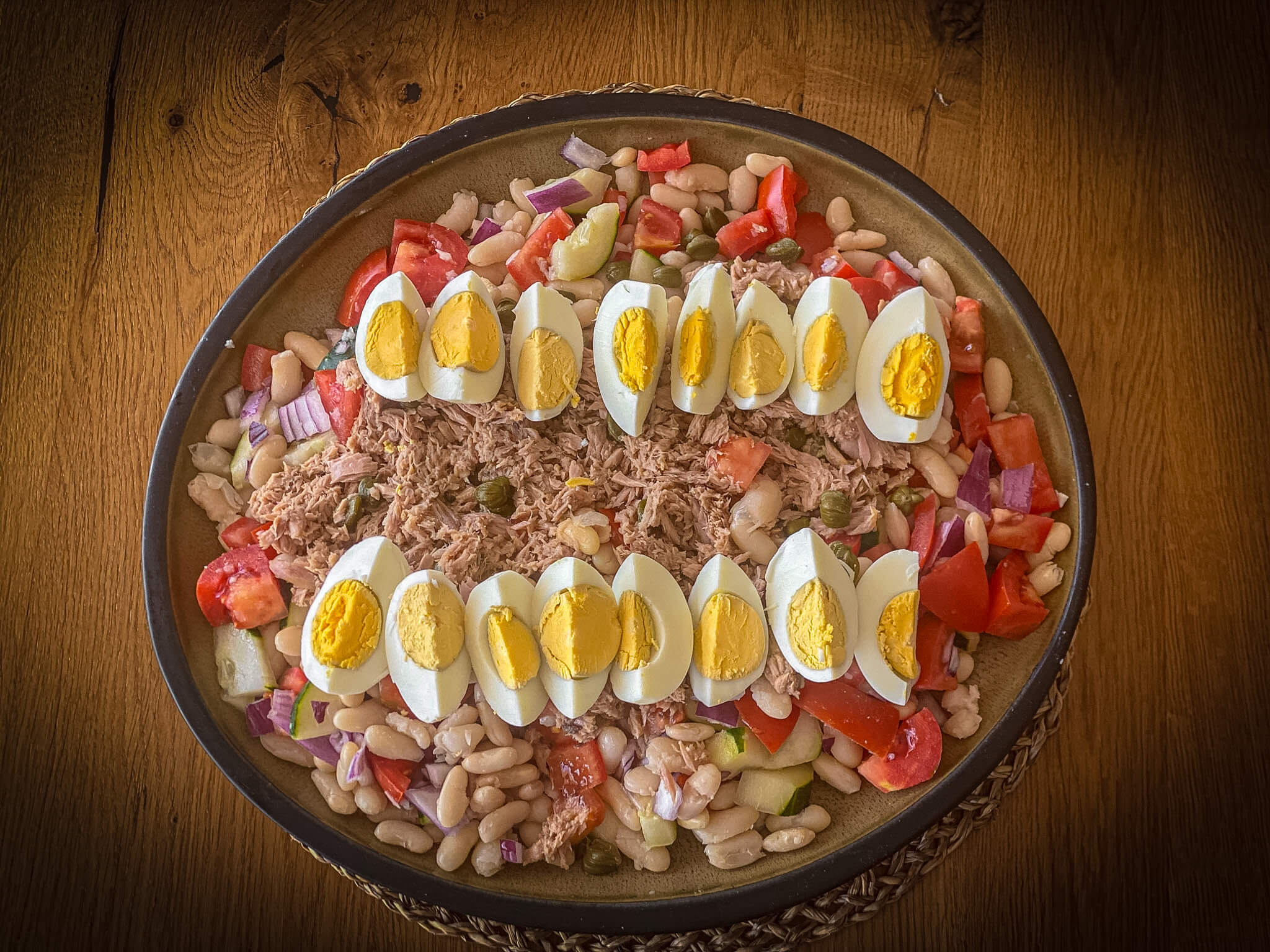 Bean and Tuna Salad Plate 2