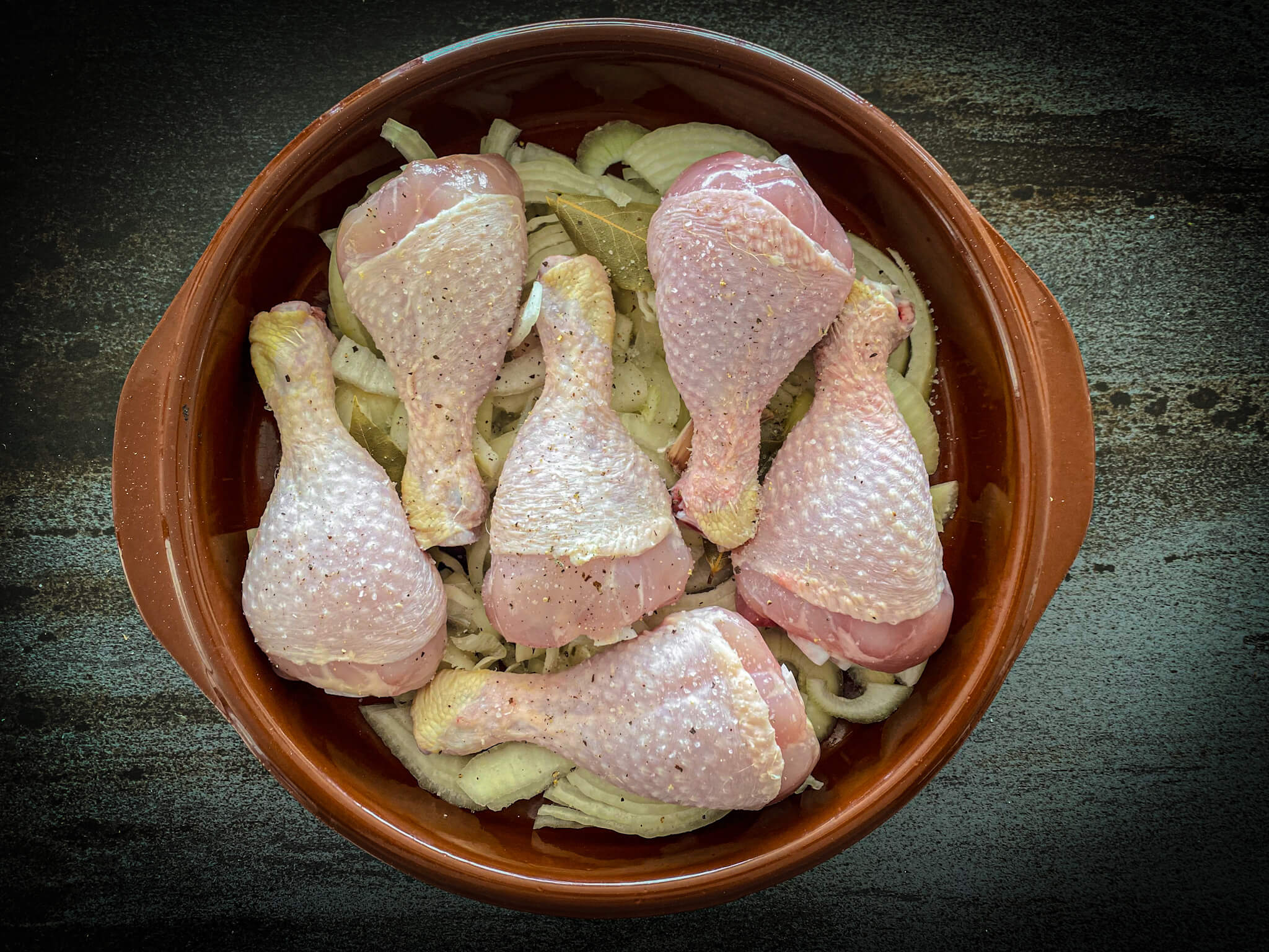 Chicken and Artichokes with Pedro Ximénez Reduction First roast of the chicken