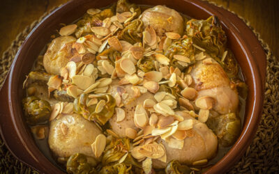 Spanish Chicken and Artichokes with Pedro Ximénez Reduction