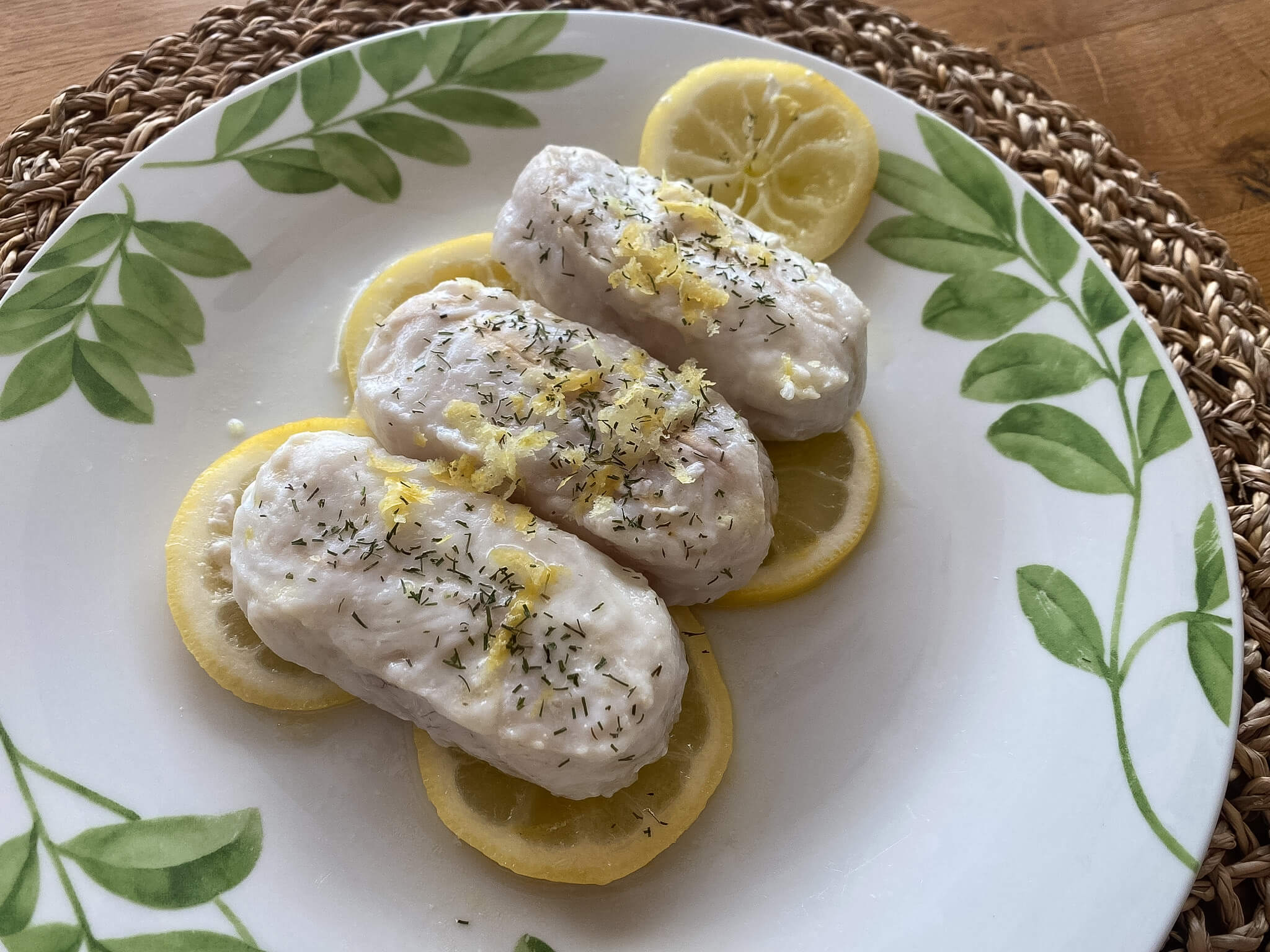 Lemon Hake Hearts plated 4