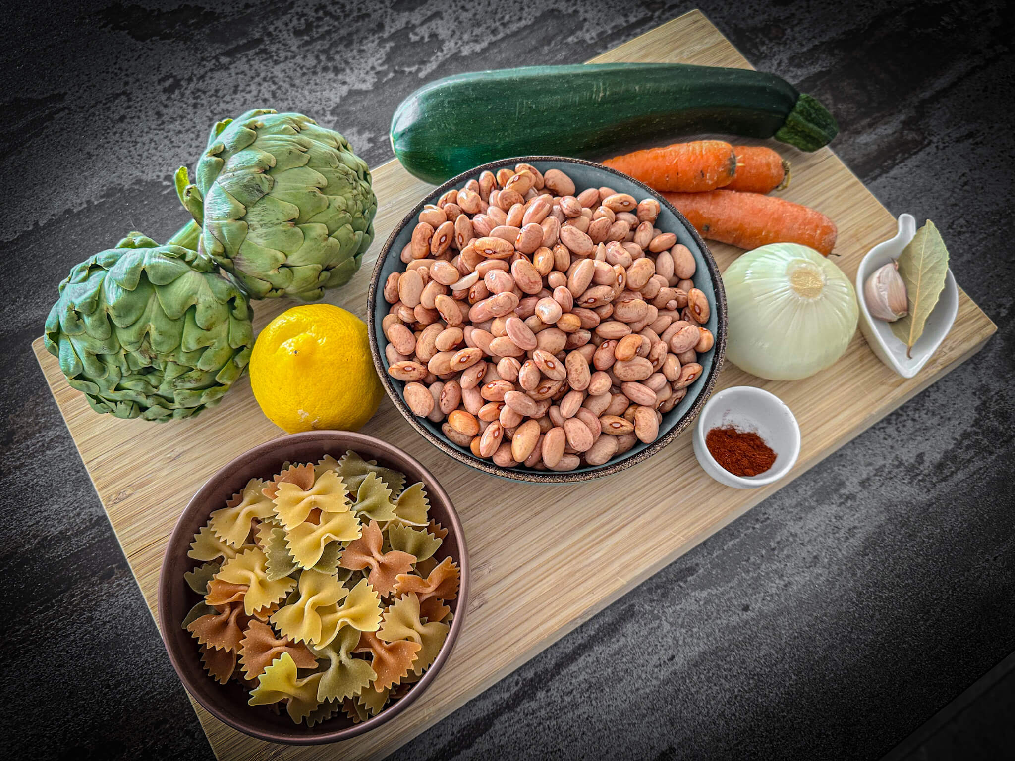 Mediterranean Pinto Beans Ingredients 2