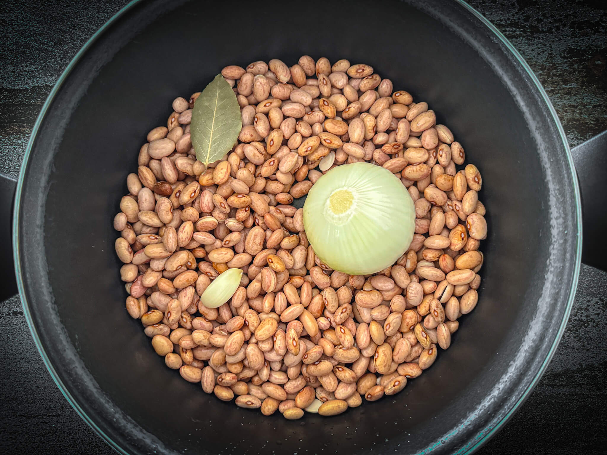 Mediterranean Pinto Beans Soaking and Boil