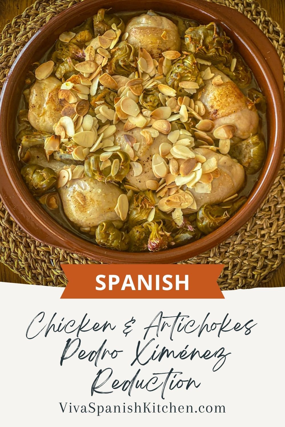 PIN Chicken and Artichokes with Pedro Ximénez Reduction