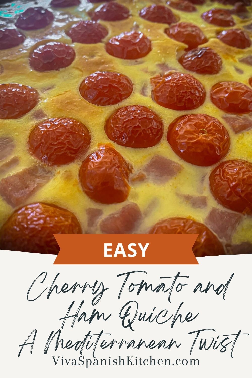 PIN Easy Tomato & Ham Quiche