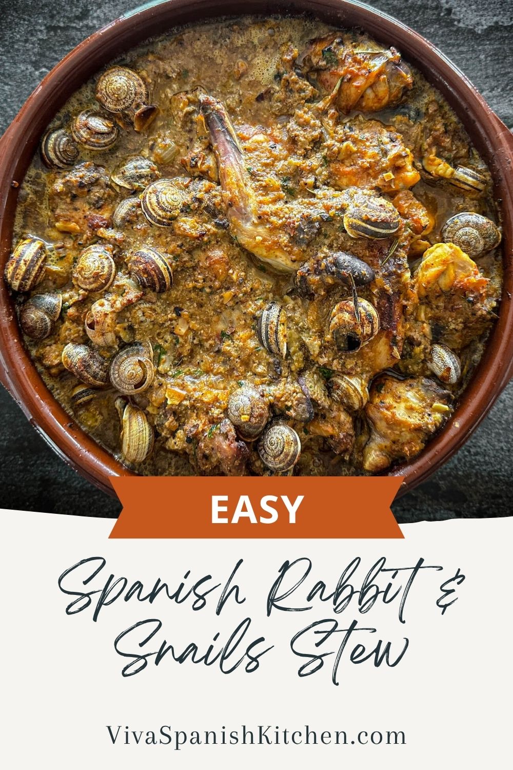 PIN Spanish Rabbit & Snails Stew