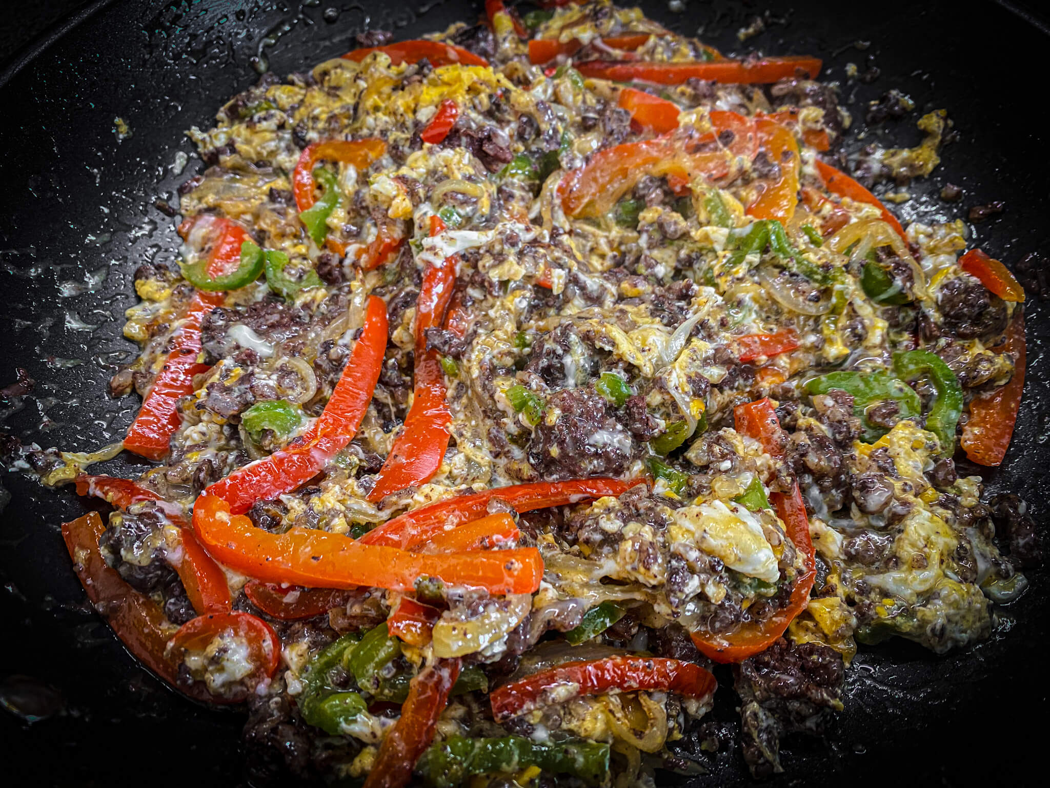 Rice Sausage Scramble move it 2