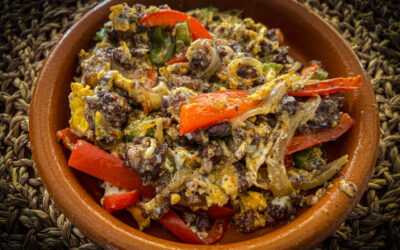 Traditional Rice Sausage Scramble: A Savory Spanish Classic