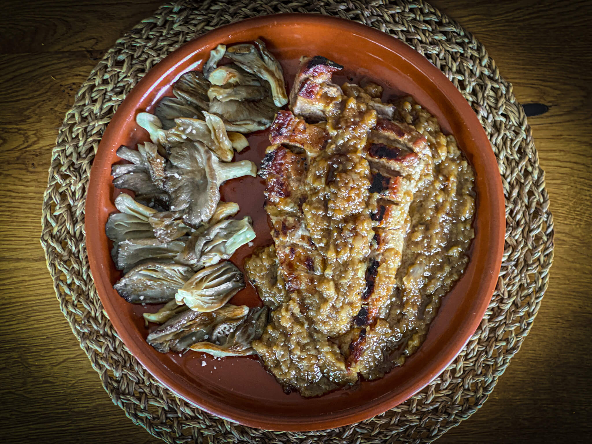 Secreto Ibérico with Pedro Ximénez Sauce plated 3
