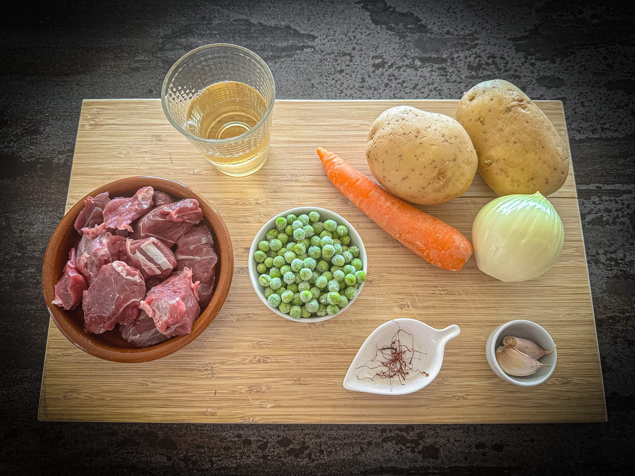 Spanish Beef Stew with Potatoes ingredients 2