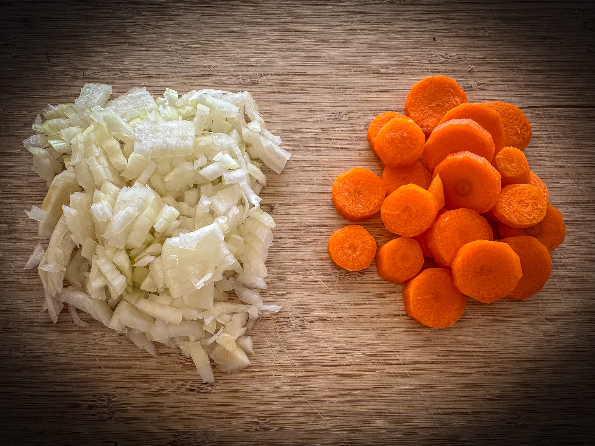 Spanish Beef Stew with Potatoes ingredients diced