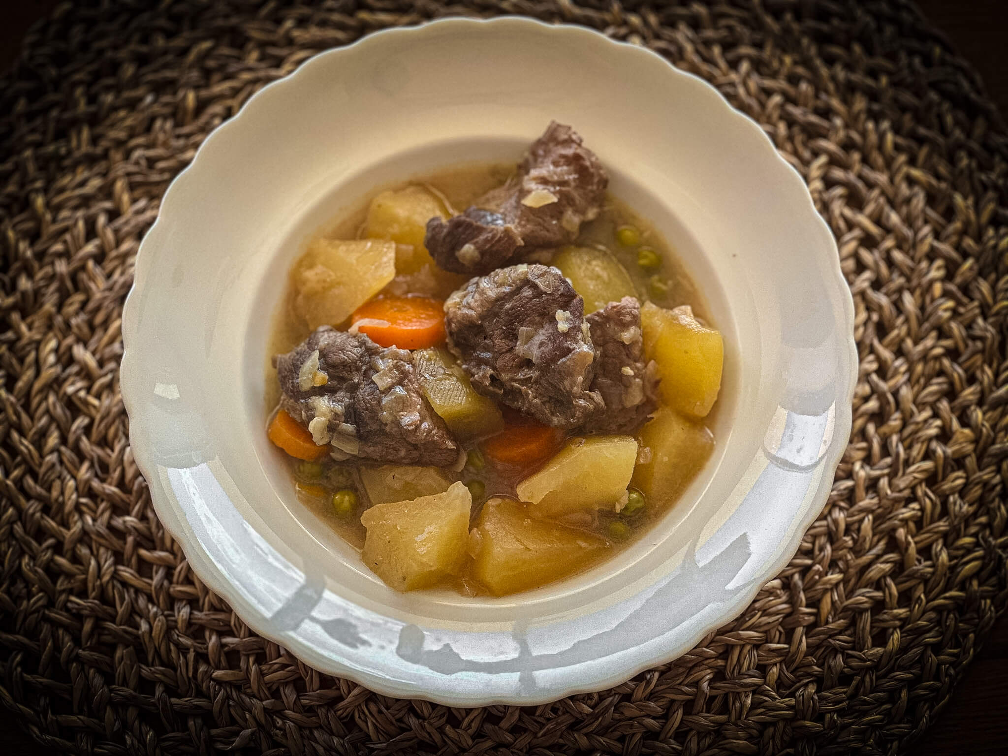 Spanish Beef Stew with Potatoes plated 3