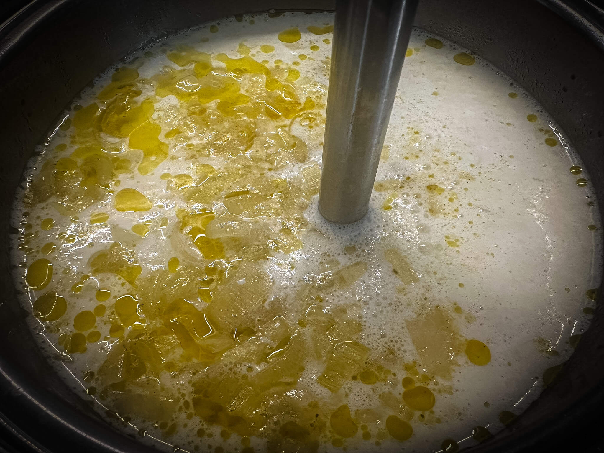 Classic French Vichyssoise blending