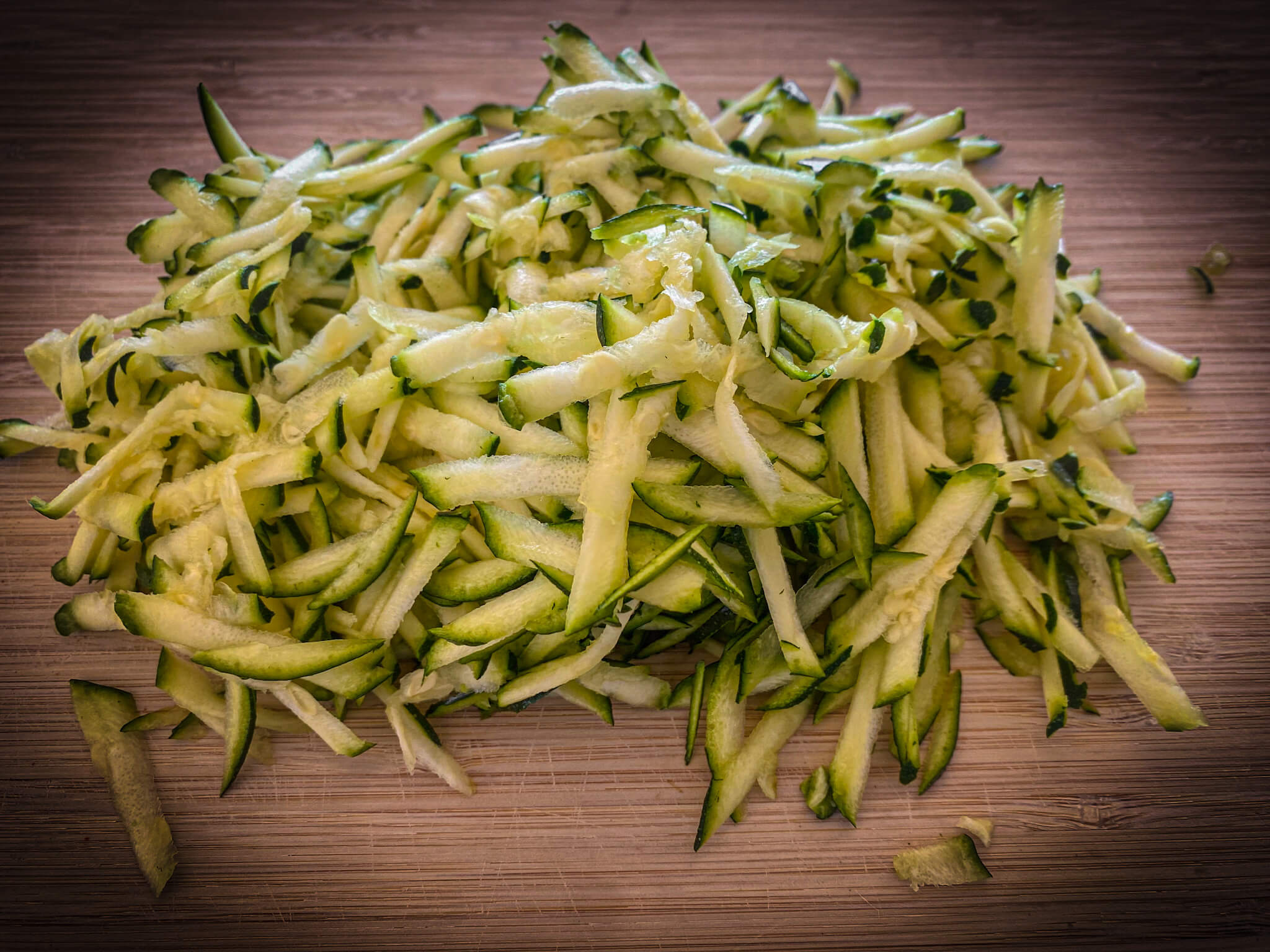 Greek zucchini fritters grated zucchini