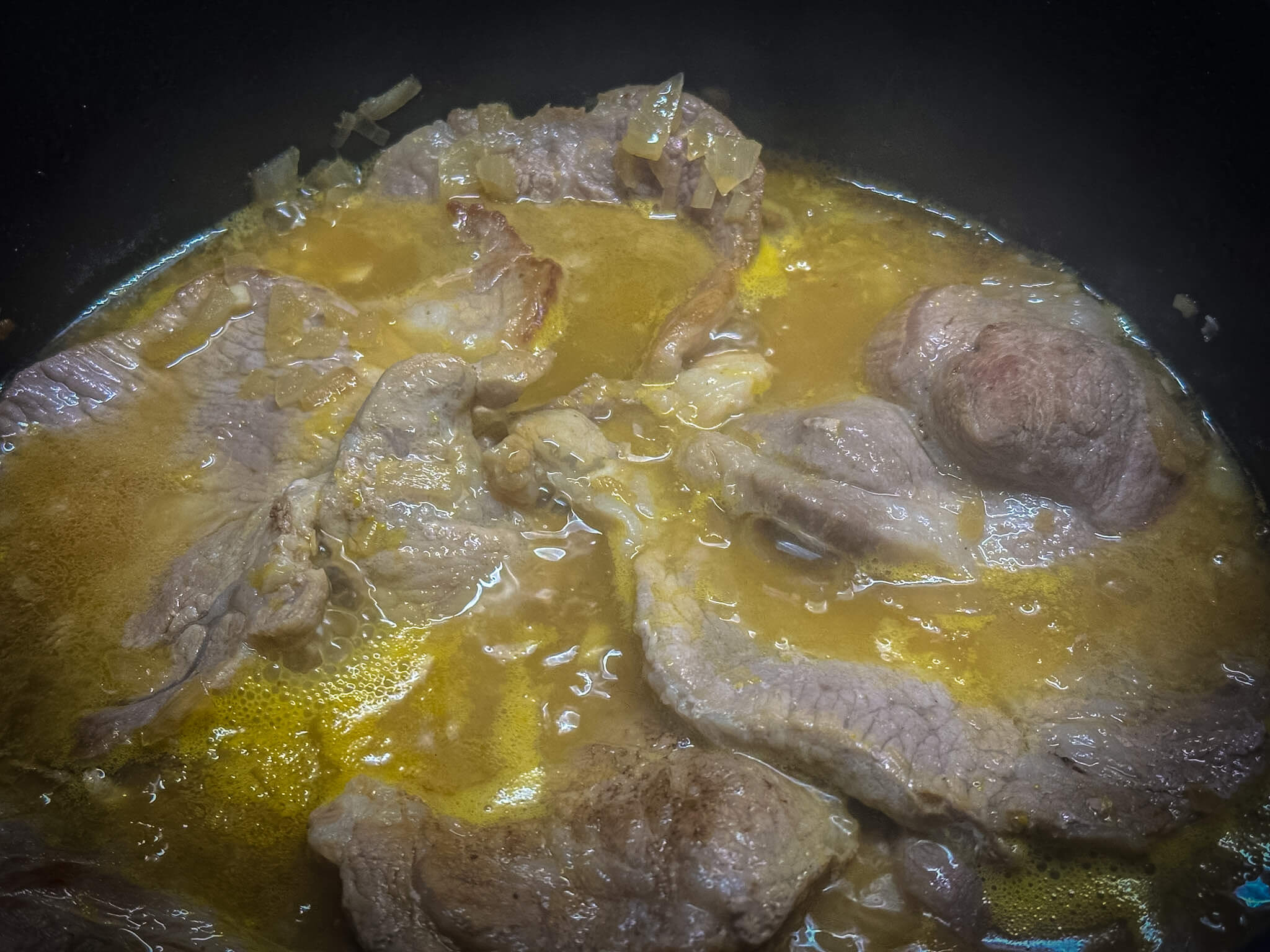 Orange Pork Loin reduction