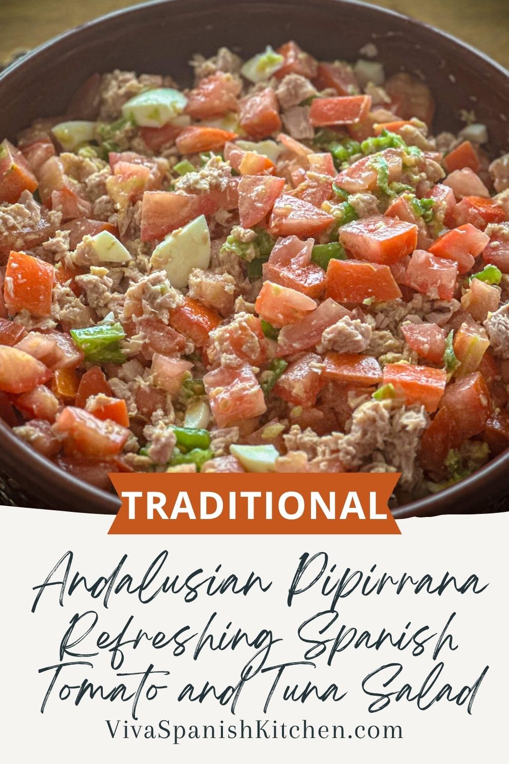 PIN Authentic Pipirrana de Jaén A Refreshing Spanish Tomato and Tuna Salad