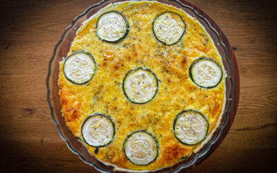 Mediterranean Zucchini Savory Tart: Authentic Spanish Vegetable Pie (Tarta de Calabacín)